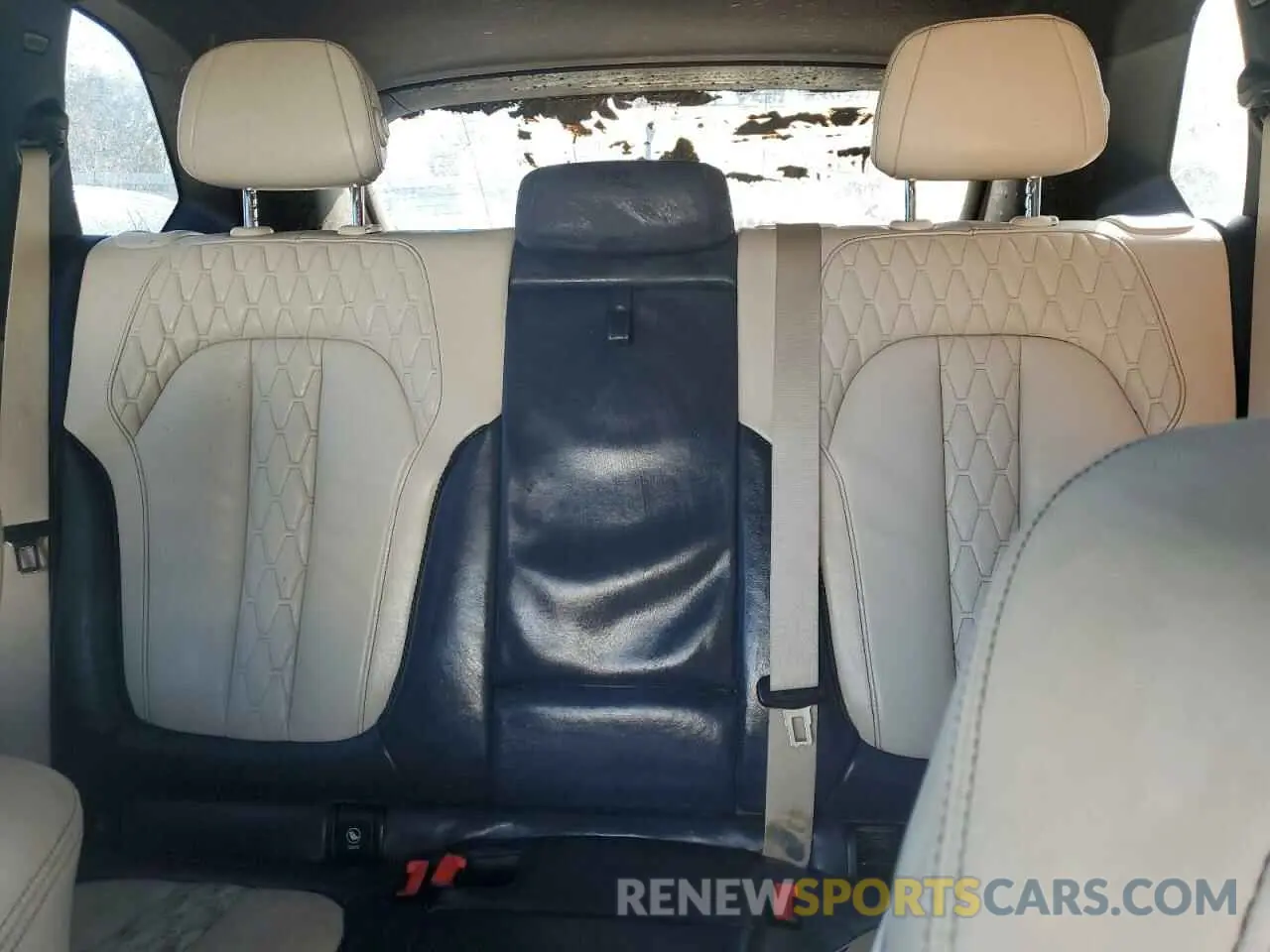 10 fotografías del automóvil dañado 5UXTA6C08N9L23013 BMW X5 2022