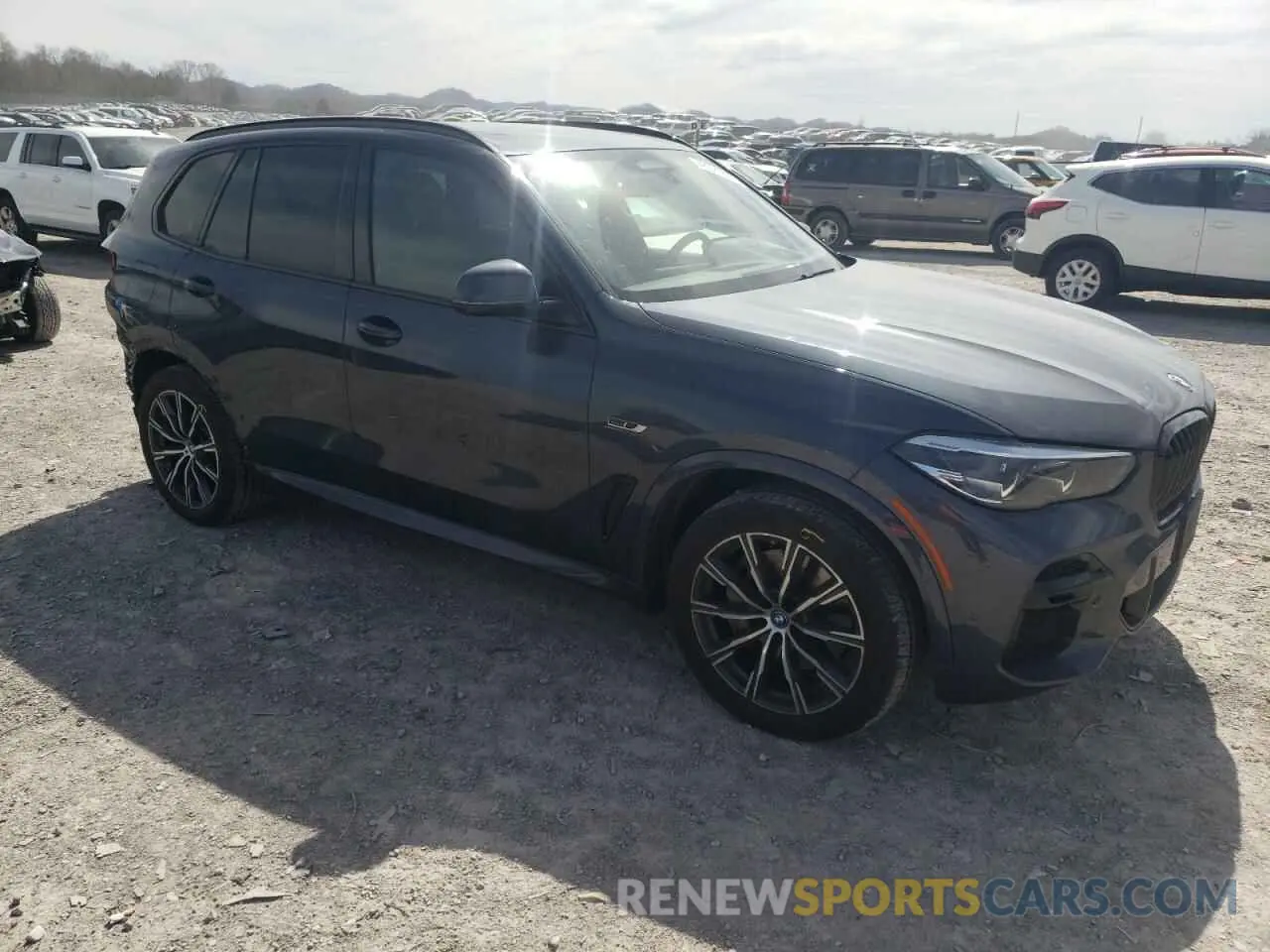 4 fotografías del automóvil dañado 5UXTA6C09N9K10638 BMW X5 2022