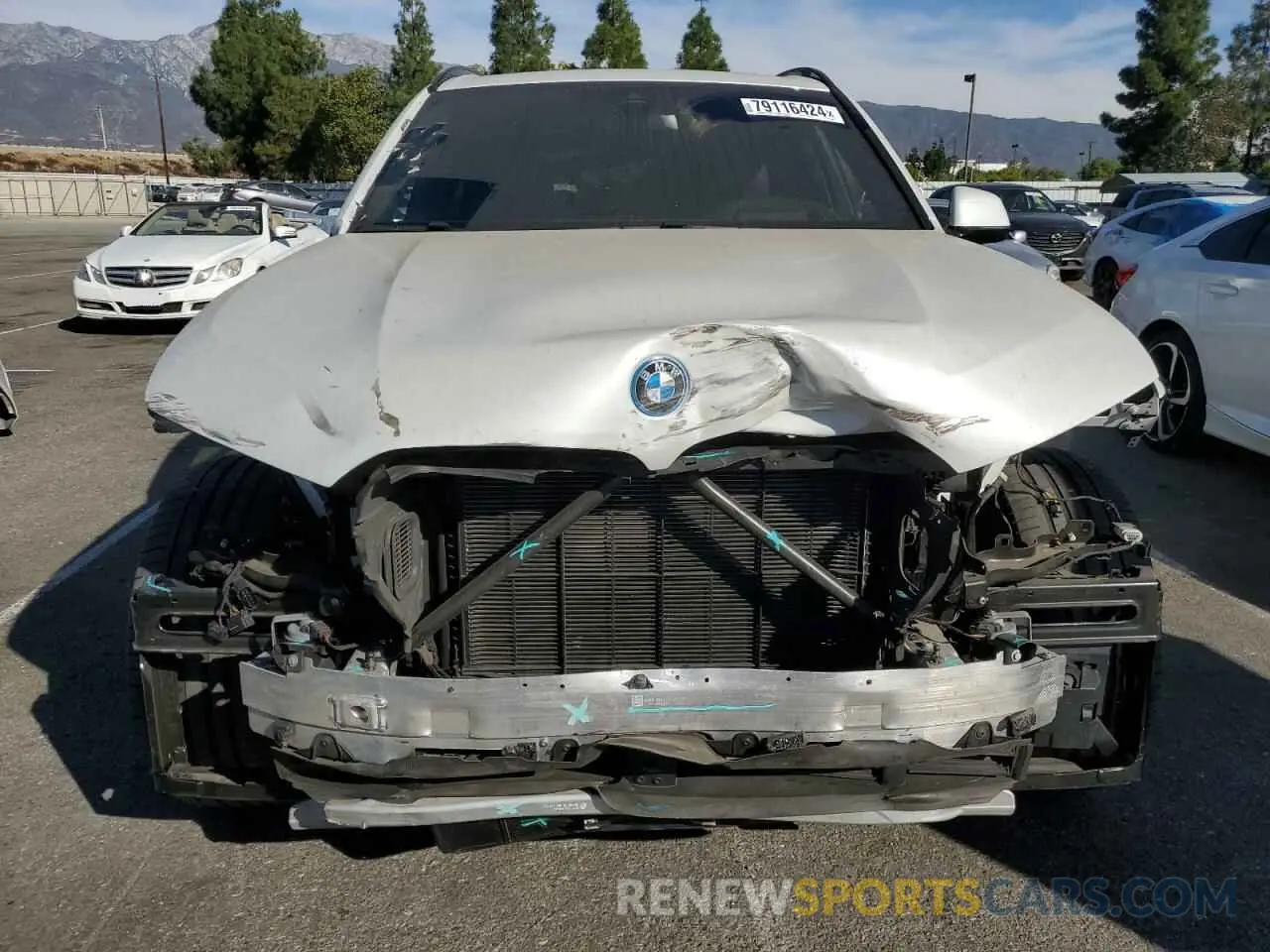 5 fotografías del automóvil dañado 5UXTA6C0XN9N10043 BMW X5 2022