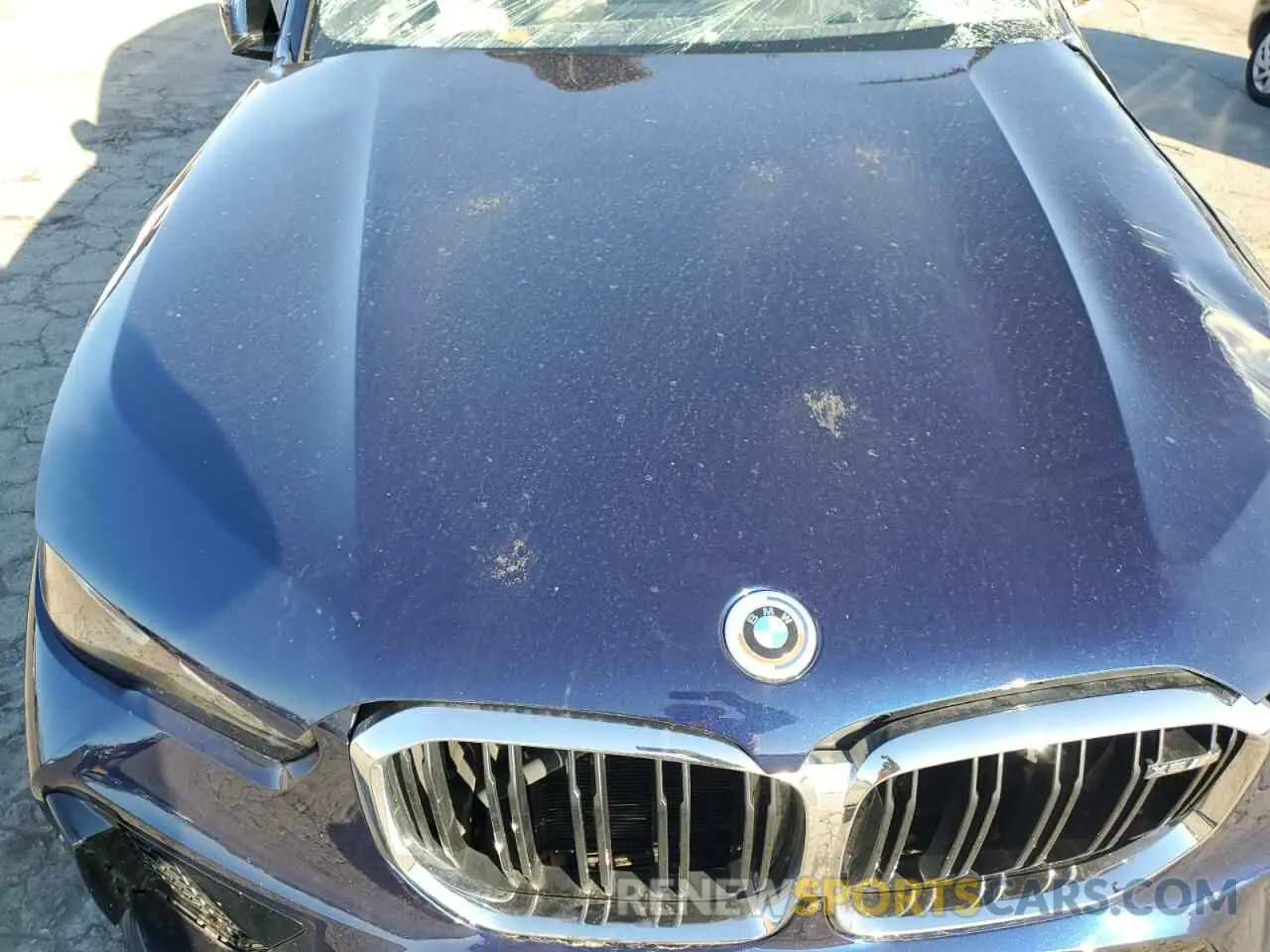 12 fotografías del automóvil dañado 5YMJU0C00N9M60595 BMW X5 2022