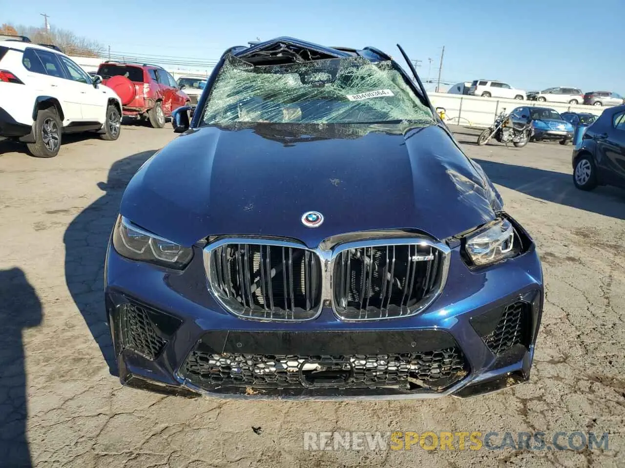 5 fotografías del automóvil dañado 5YMJU0C00N9M60595 BMW X5 2022