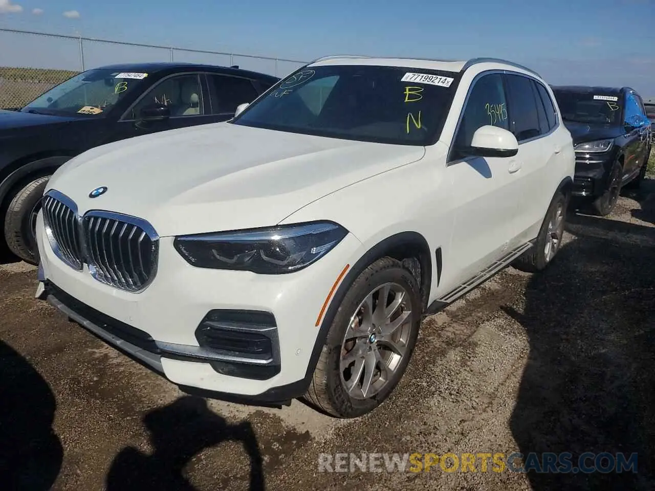 1 fotografías del automóvil dañado 5UXCR4C00P9P47740 BMW X5 2023
