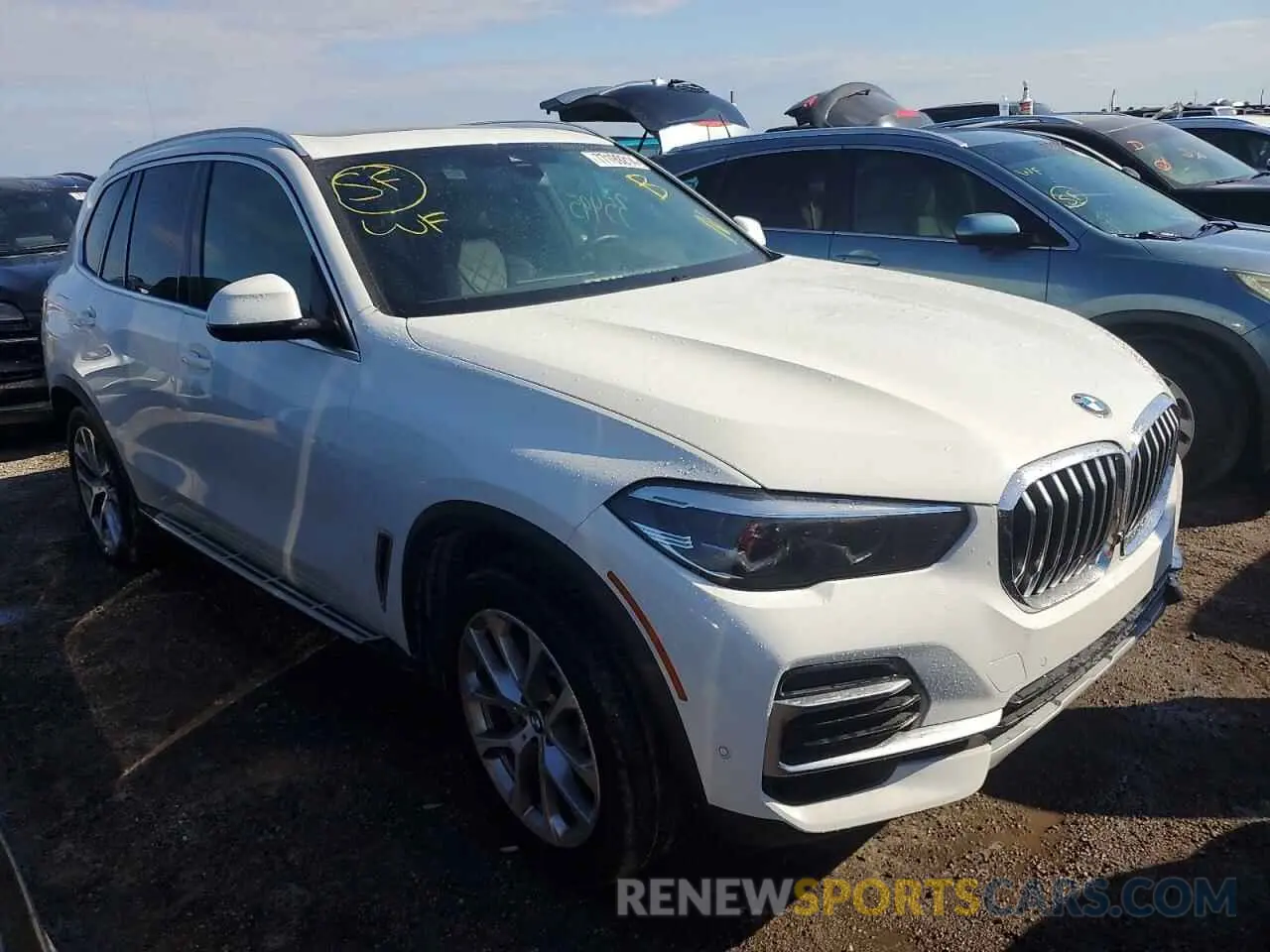 4 fotografías del automóvil dañado 5UXCR4C00P9P47740 BMW X5 2023