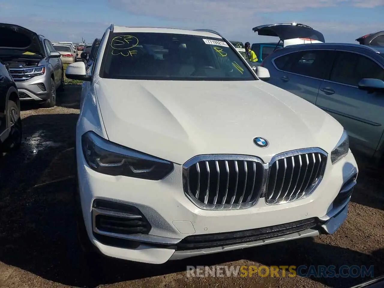 5 fotografías del automóvil dañado 5UXCR4C00P9P47740 BMW X5 2023