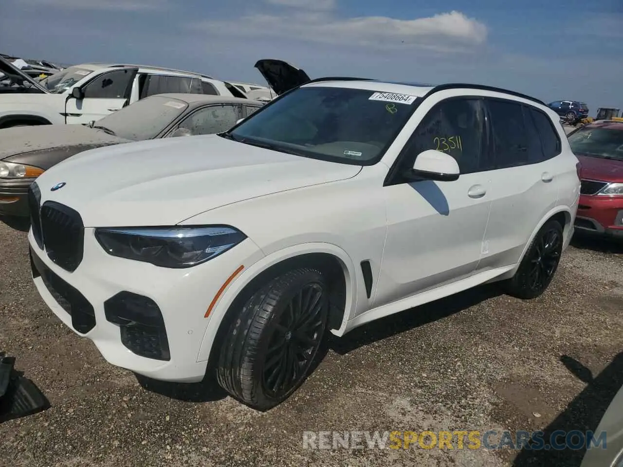 1 fotografías del automóvil dañado 5UXCR4C01P9N78442 BMW X5 2023