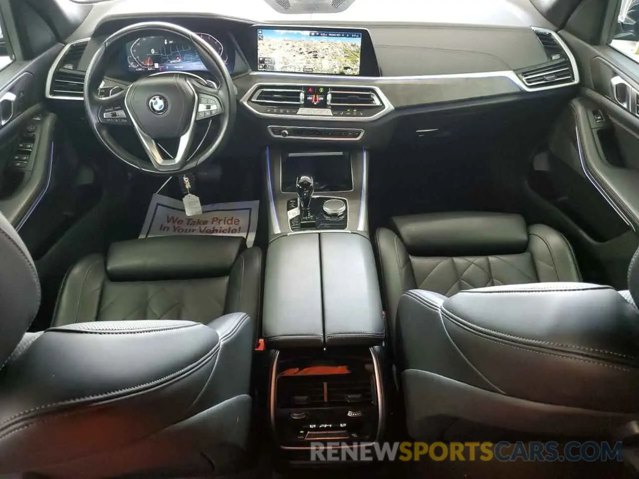 8 fotografías del automóvil dañado 5UXCR4C01P9P91861 BMW X5 2023