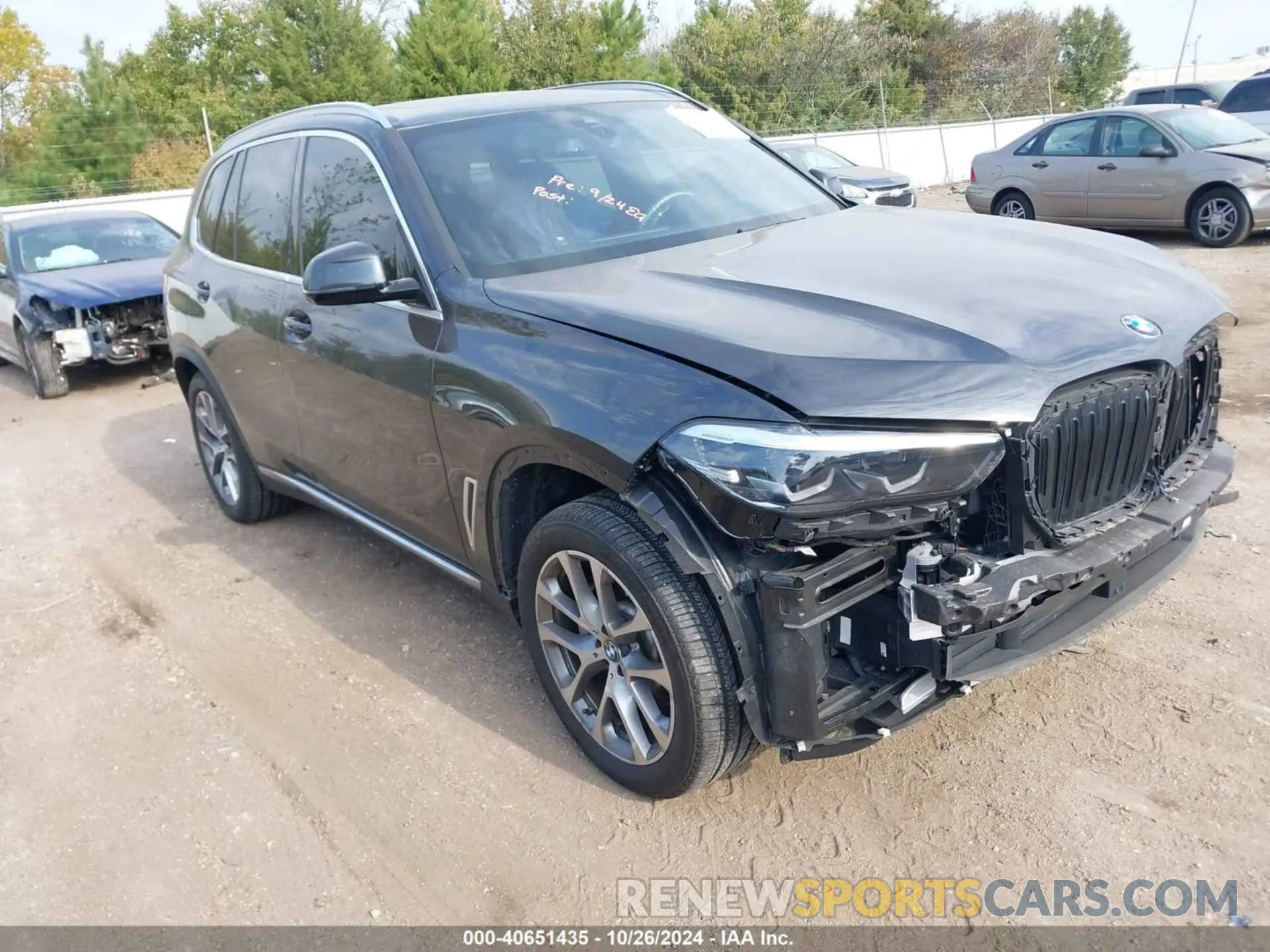 1 fotografías del automóvil dañado 5UXCR4C01P9R67176 BMW X5 2023