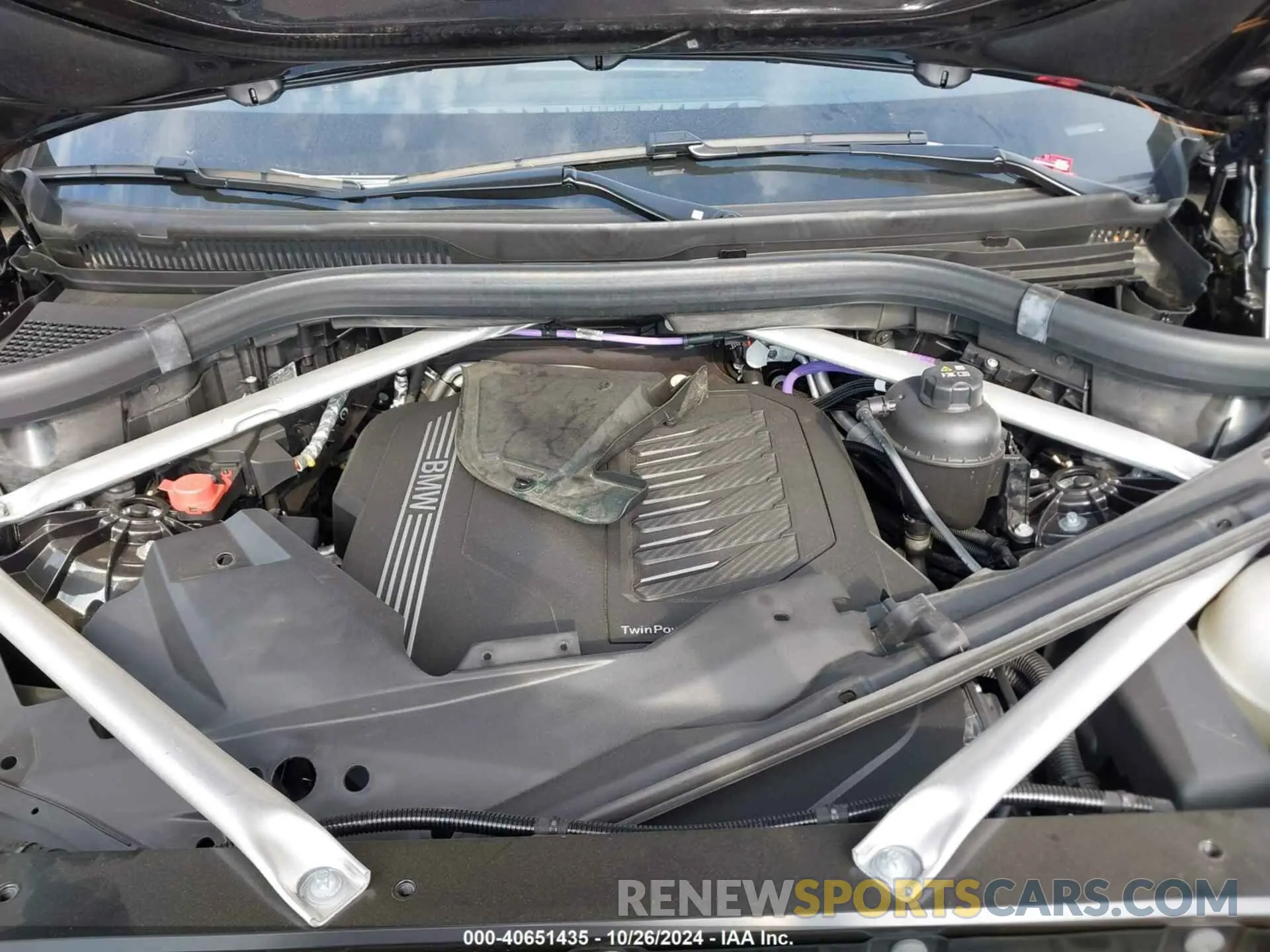 10 fotografías del automóvil dañado 5UXCR4C01P9R67176 BMW X5 2023