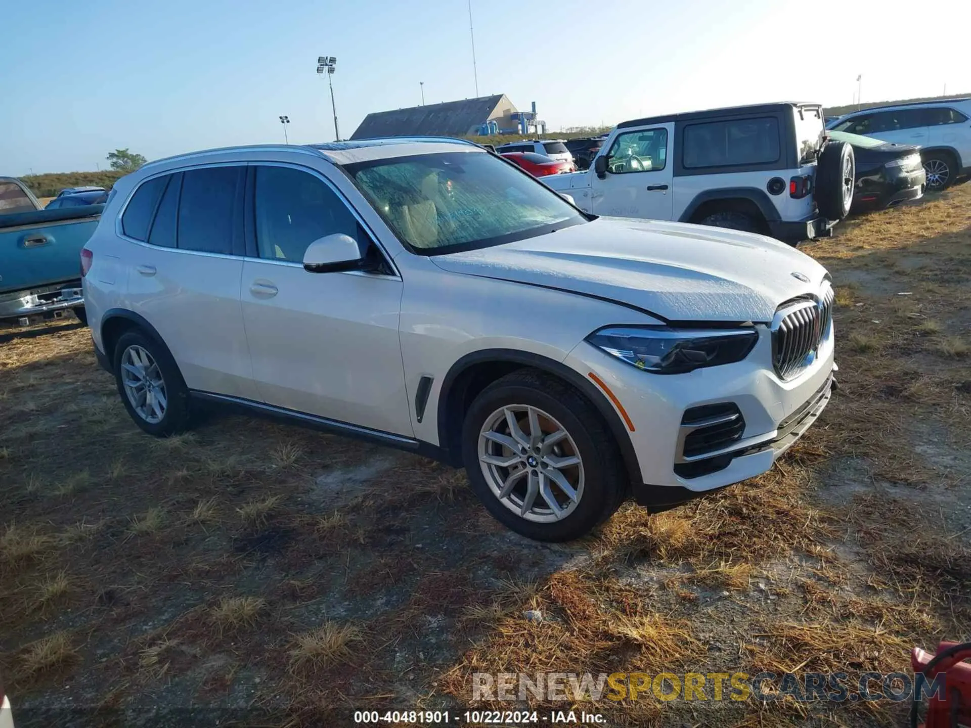 1 fotografías del automóvil dañado 5UXCR4C02P9R63525 BMW X5 2023