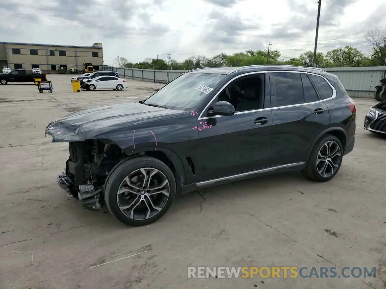 1 fotografías del automóvil dañado 5UXCR4C06P9P72965 BMW X5 2023