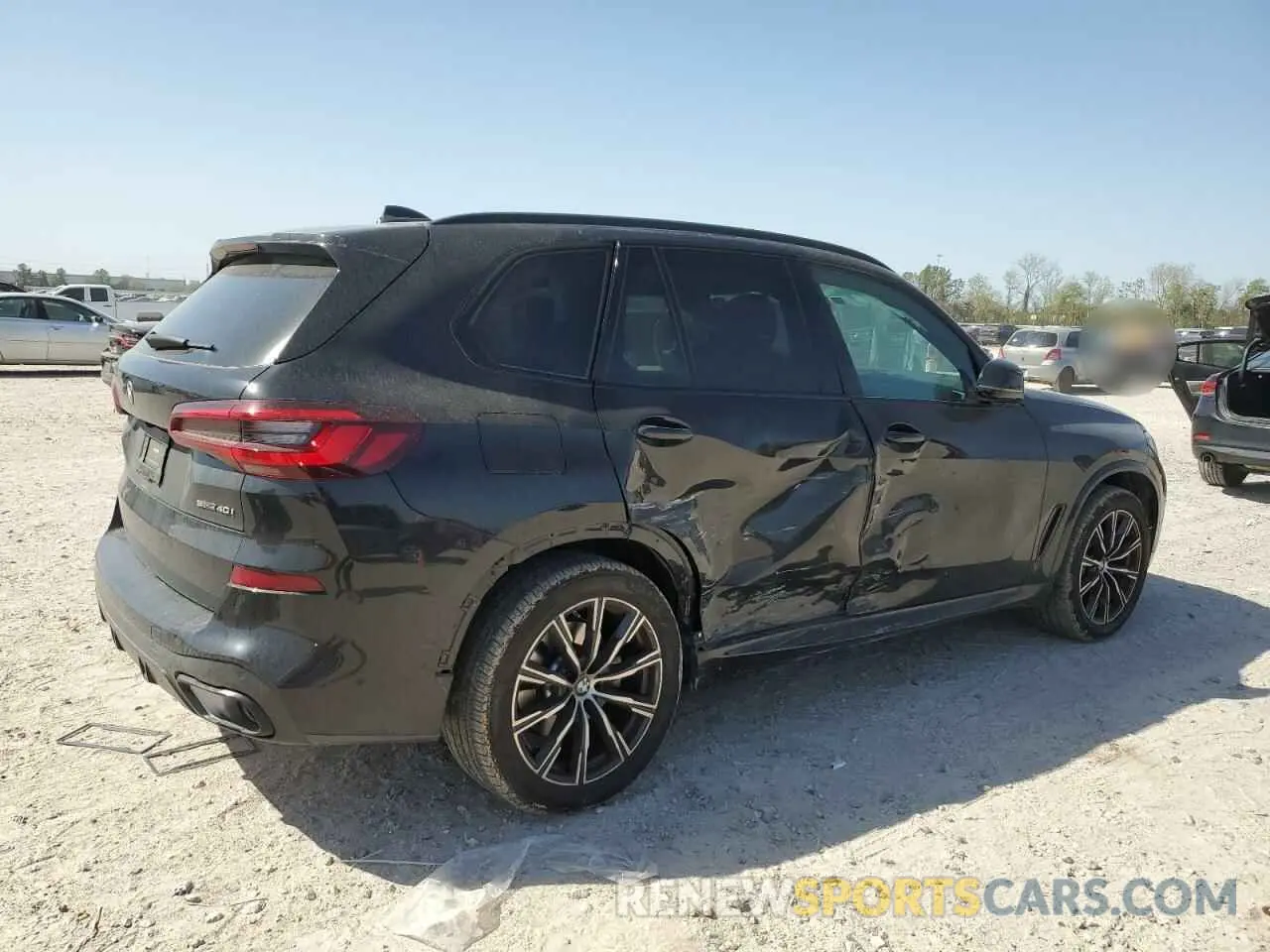 3 fotografías del automóvil dañado 5UXCR4C06P9R60966 BMW X5 2023