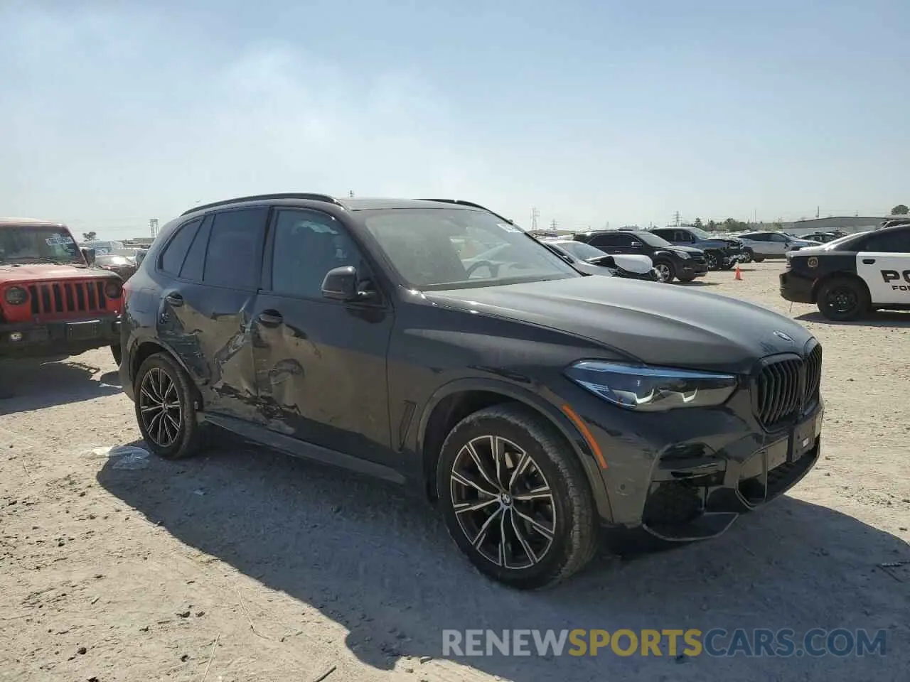 4 fotografías del automóvil dañado 5UXCR4C06P9R60966 BMW X5 2023