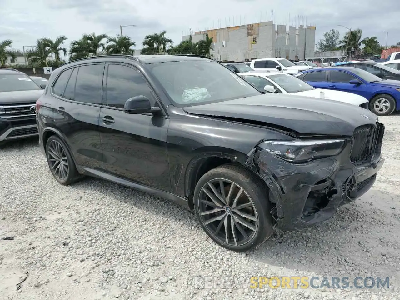 4 fotografías del automóvil dañado 5UXCR4C06P9R61535 BMW X5 2023