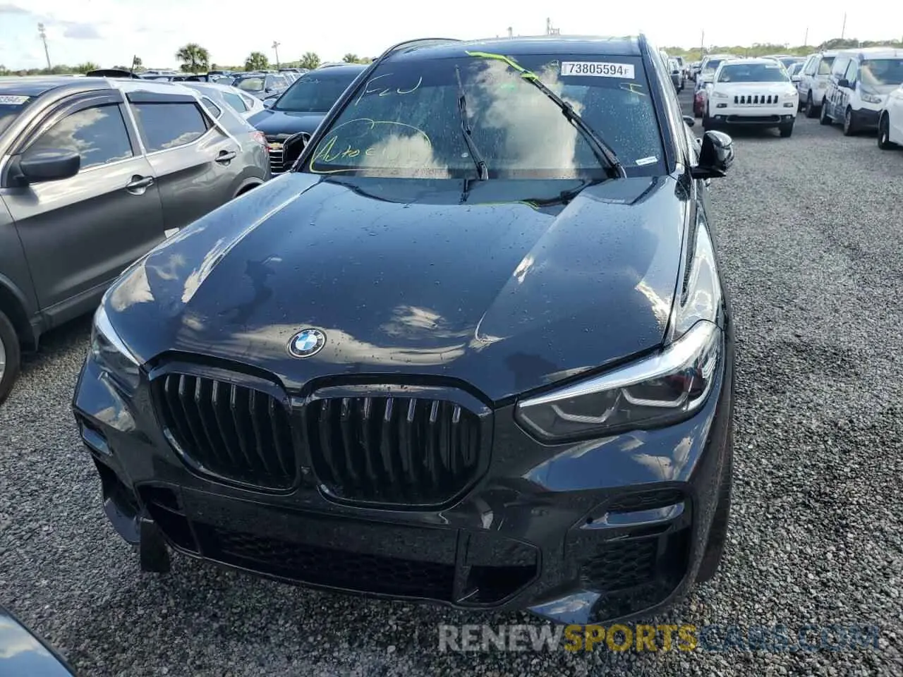 5 fotografías del automóvil dañado 5UXCR4C07P9P15450 BMW X5 2023