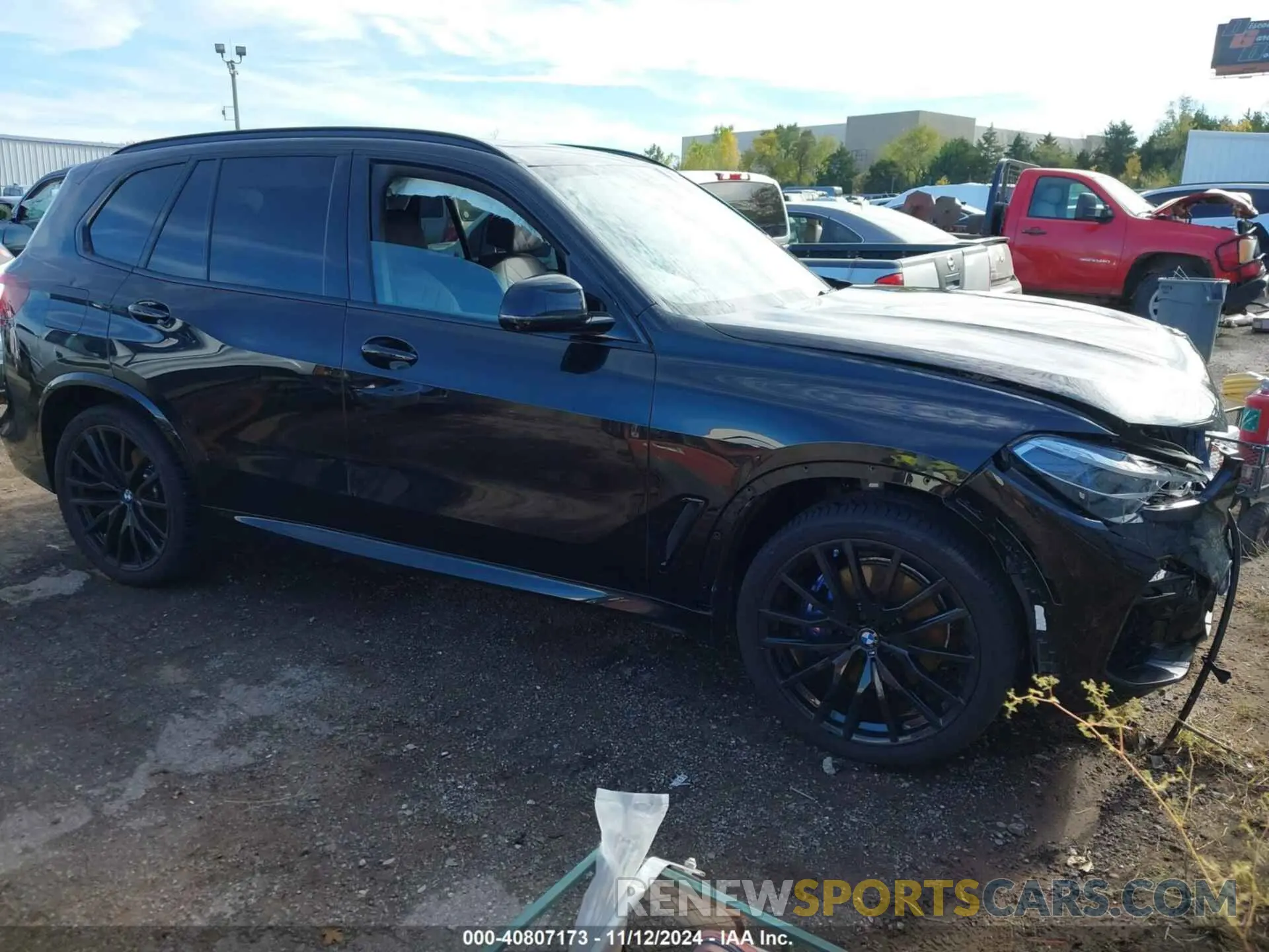 1 fotografías del automóvil dañado 5UXCR6C00P9R25433 BMW X5 2023