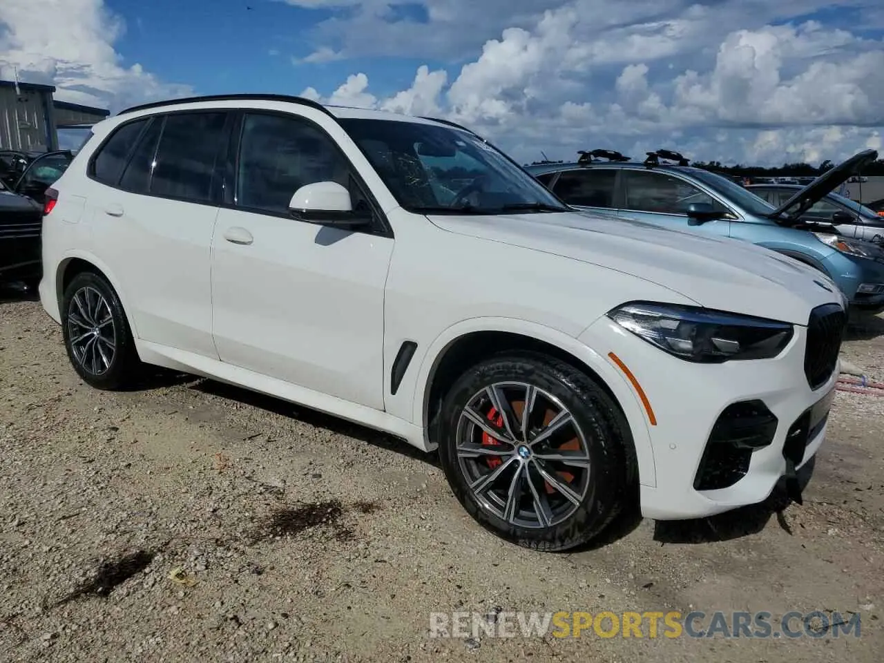 4 fotografías del automóvil dañado 5UXCR6C00P9R37470 BMW X5 2023