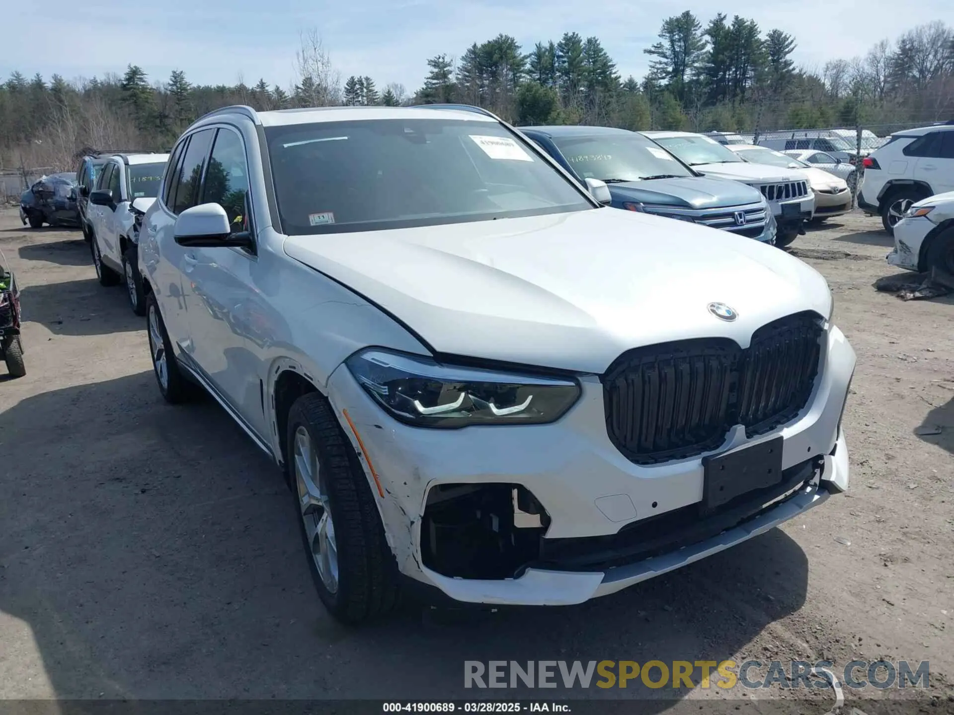 1 fotografías del automóvil dañado 5UXCR6C01P9P16931 BMW X5 2023