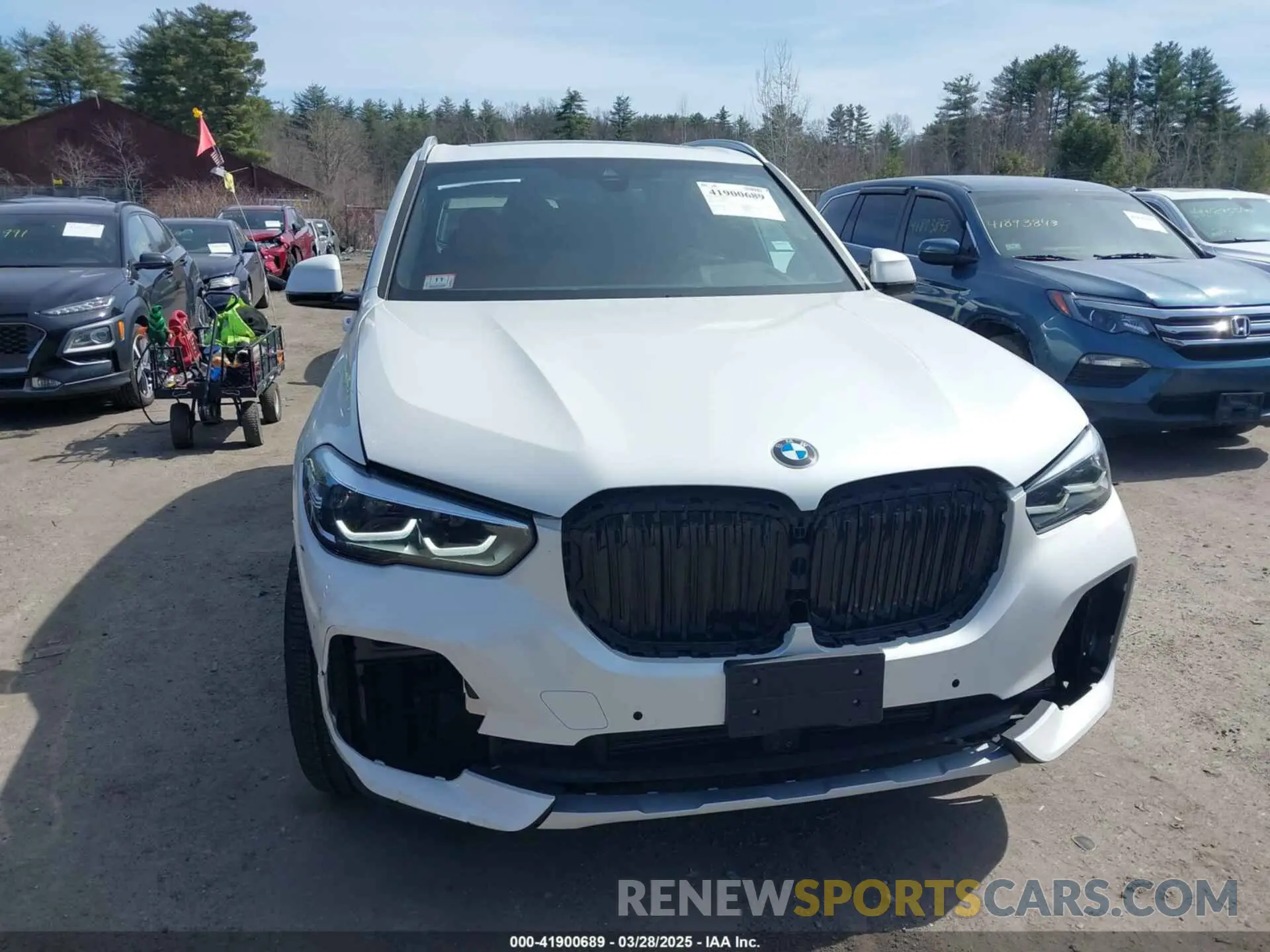 13 fotografías del automóvil dañado 5UXCR6C01P9P16931 BMW X5 2023