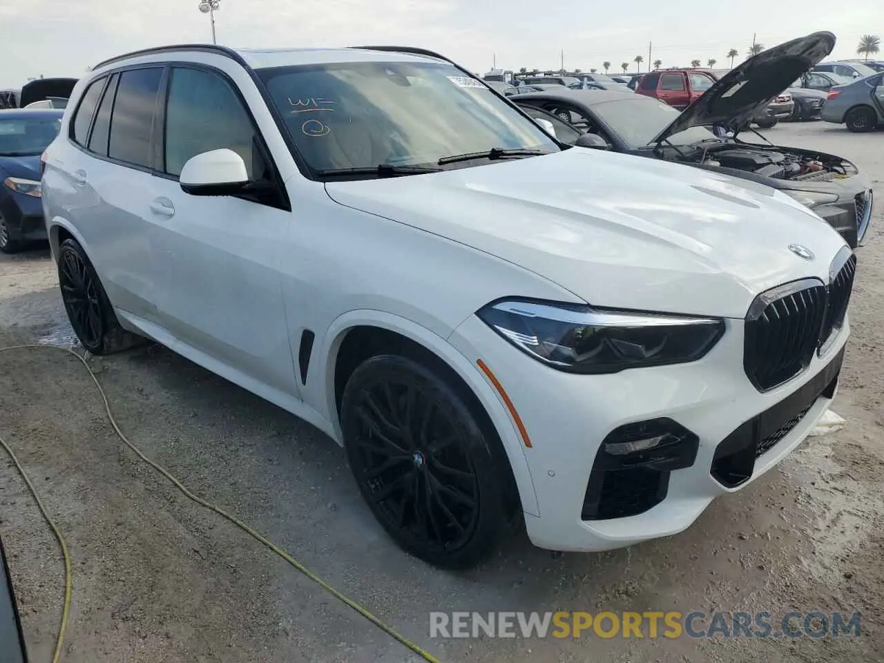 4 fotografías del automóvil dañado 5UXCR6C01P9P17805 BMW X5 2023