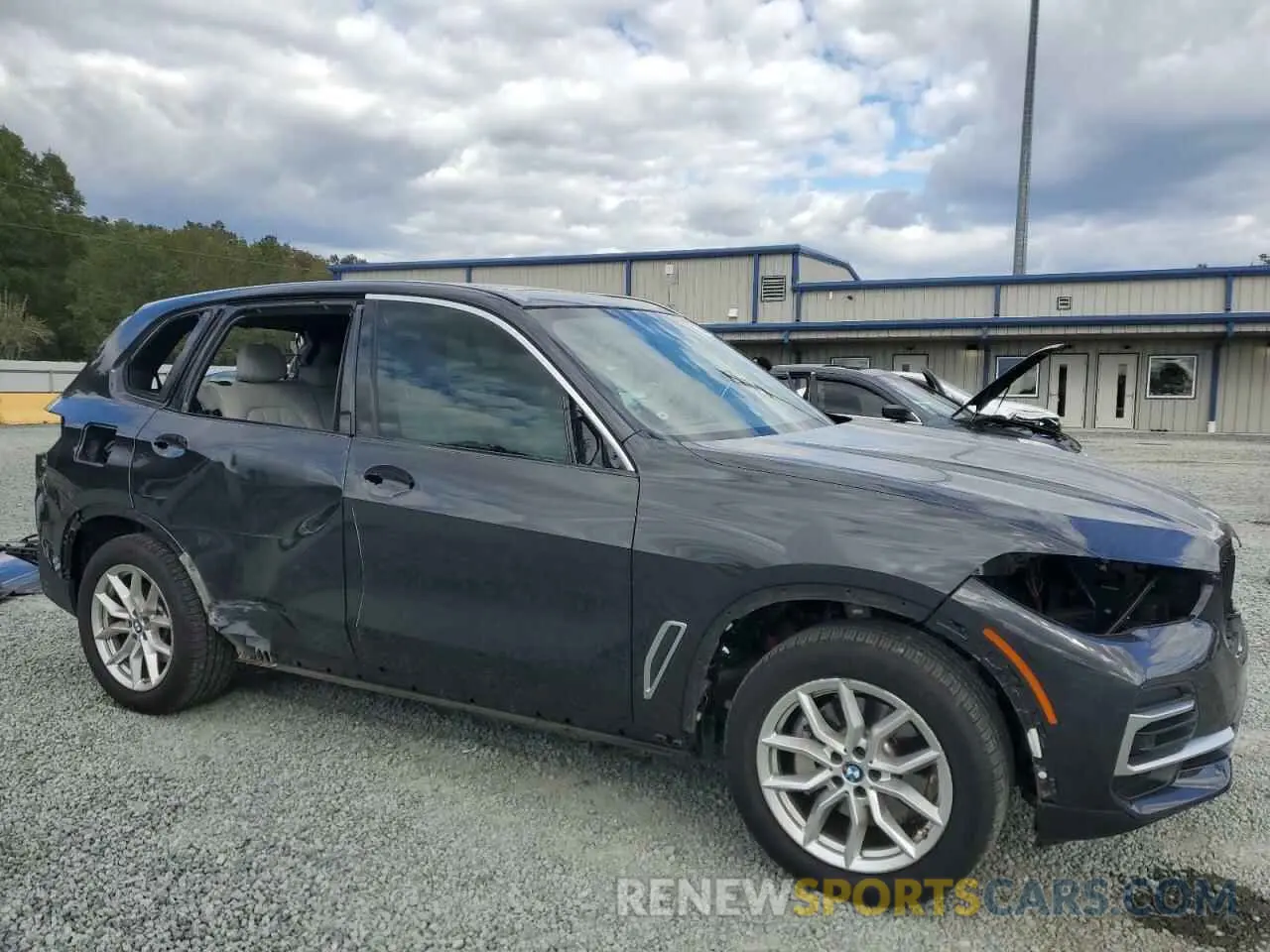 4 fotografías del automóvil dañado 5UXCR6C01P9P49573 BMW X5 2023