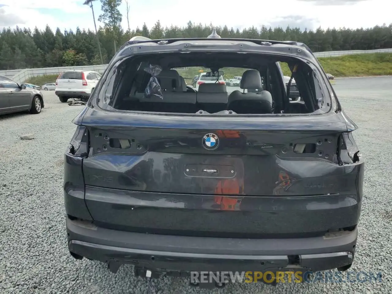 6 fotografías del automóvil dañado 5UXCR6C01P9P49573 BMW X5 2023