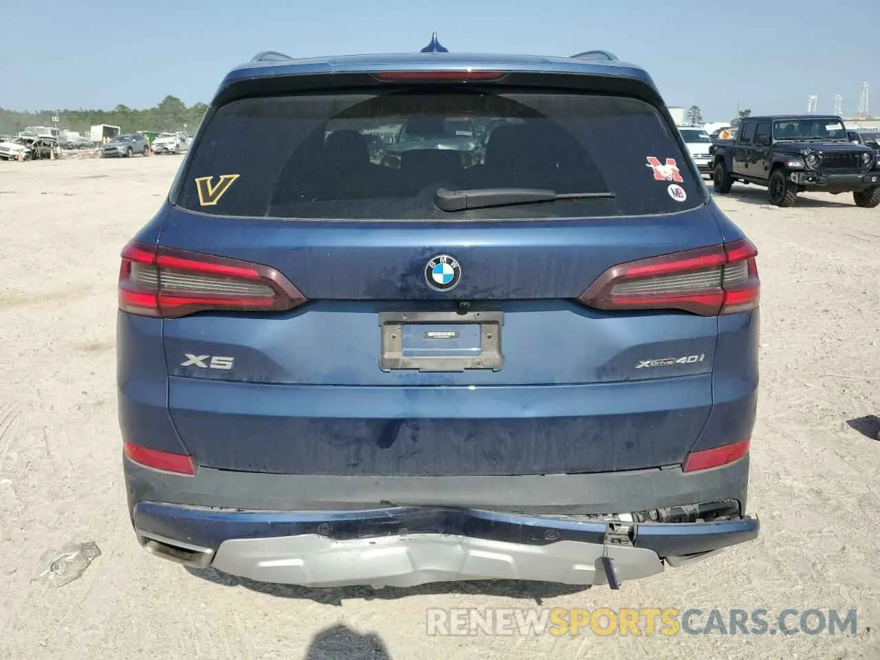 6 fotografías del automóvil dañado 5UXCR6C02P9P93551 BMW X5 2023