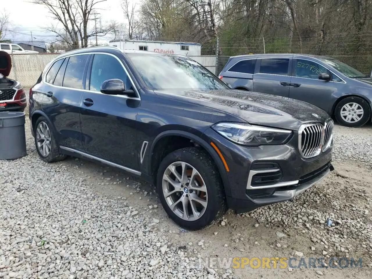 4 fotografías del automóvil dañado 5UXCR6C05P9P01929 BMW X5 2023