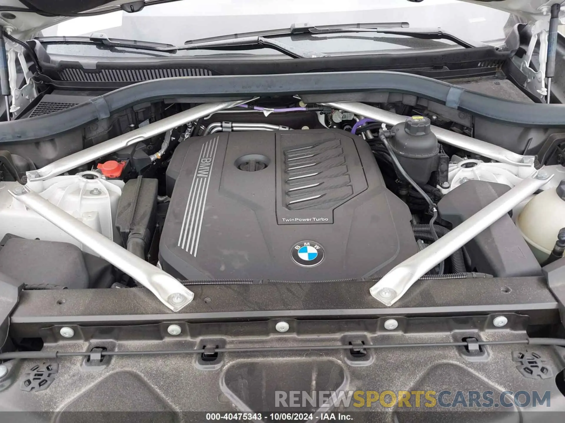 10 fotografías del automóvil dañado 5UXCR6C05P9P63105 BMW X5 2023