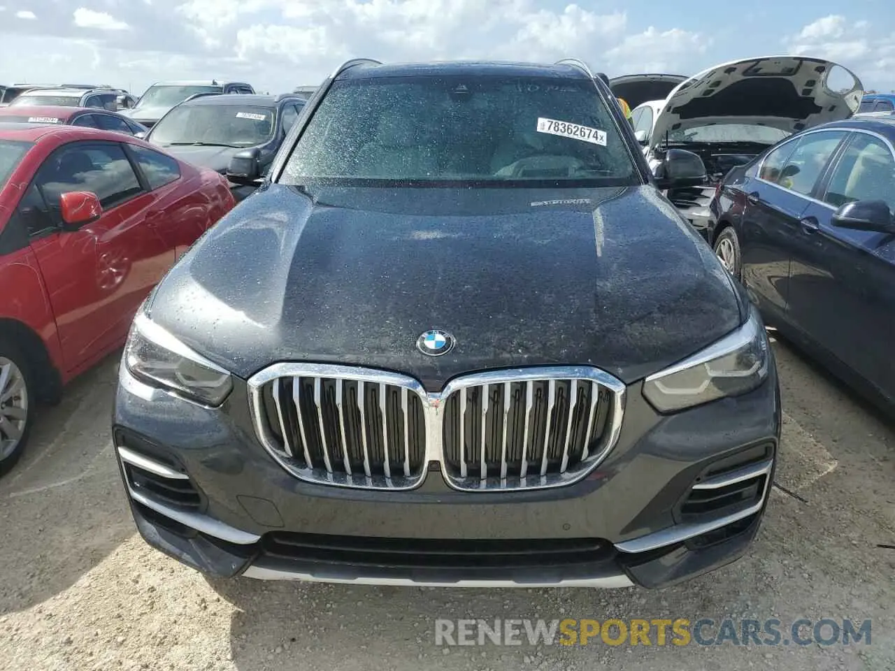 5 fotografías del automóvil dañado 5UXCR6C06P9R38395 BMW X5 2023