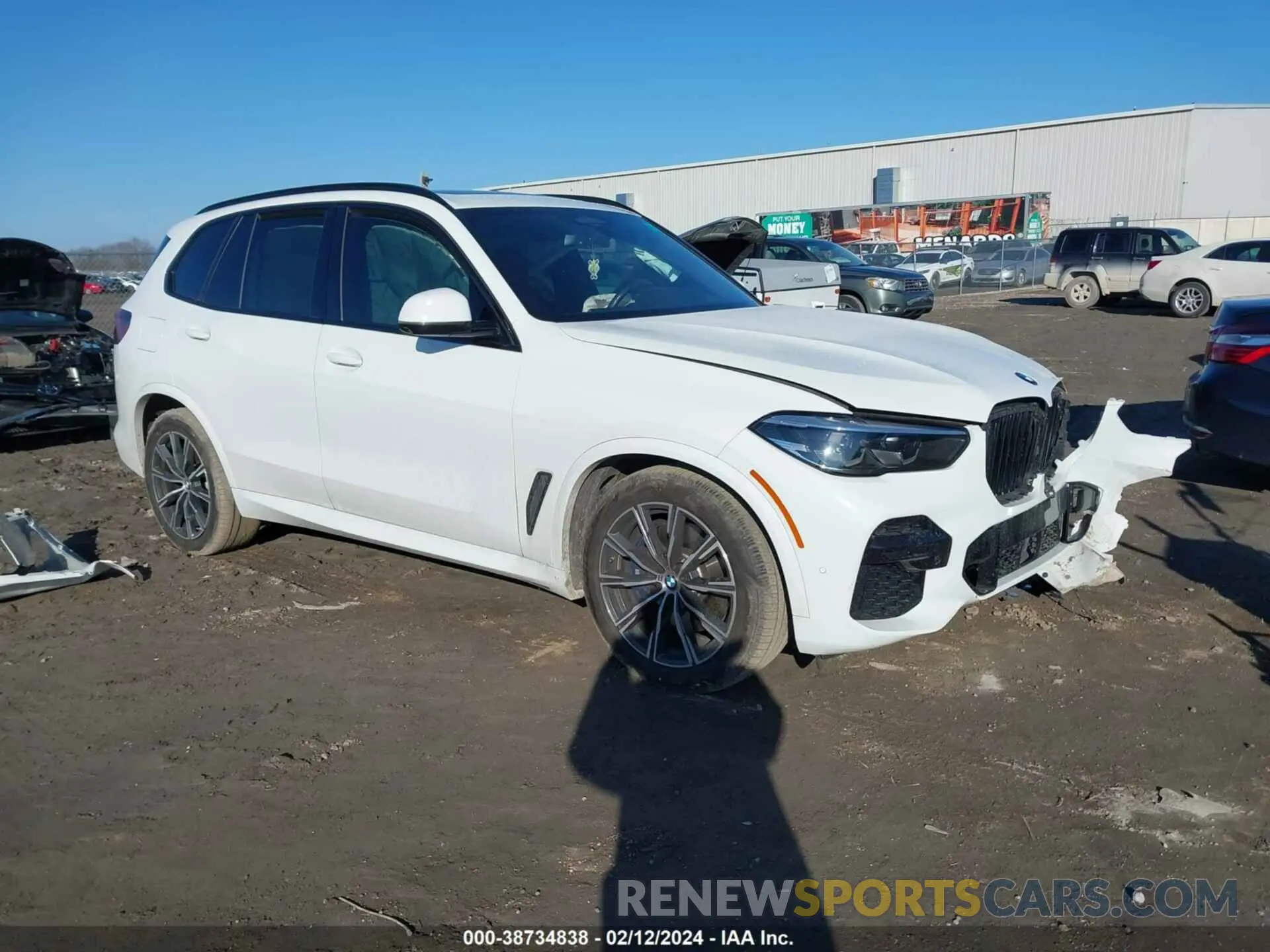 1 fotografías del automóvil dañado 5UXCR6C07P9P03214 BMW X5 2023