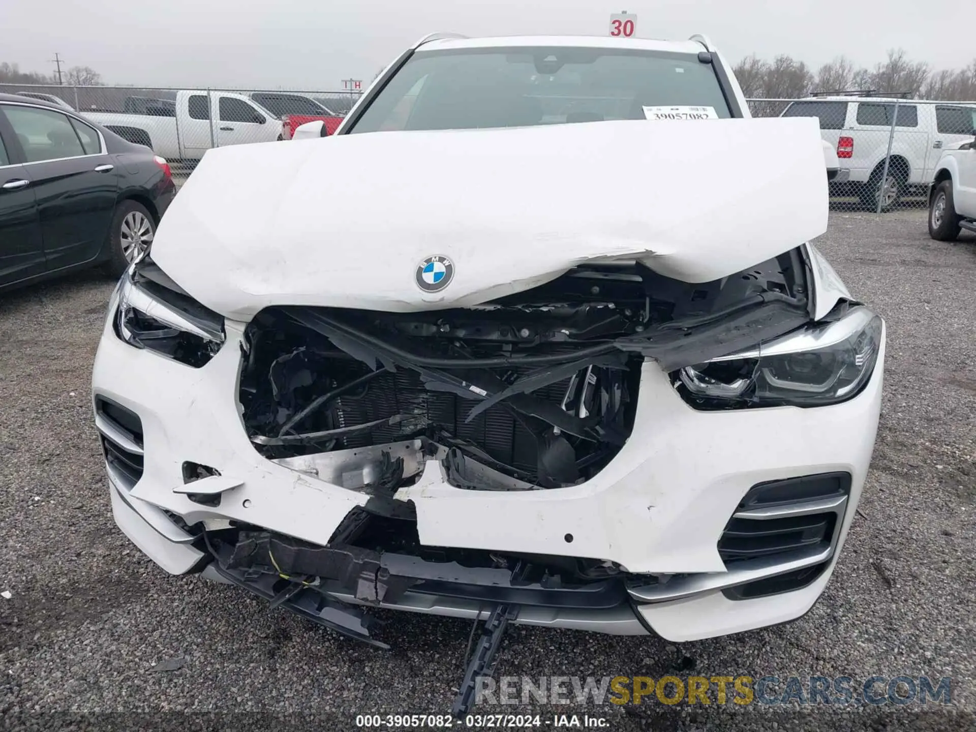 6 fotografías del automóvil dañado 5UXCR6C07P9P87034 BMW X5 2023