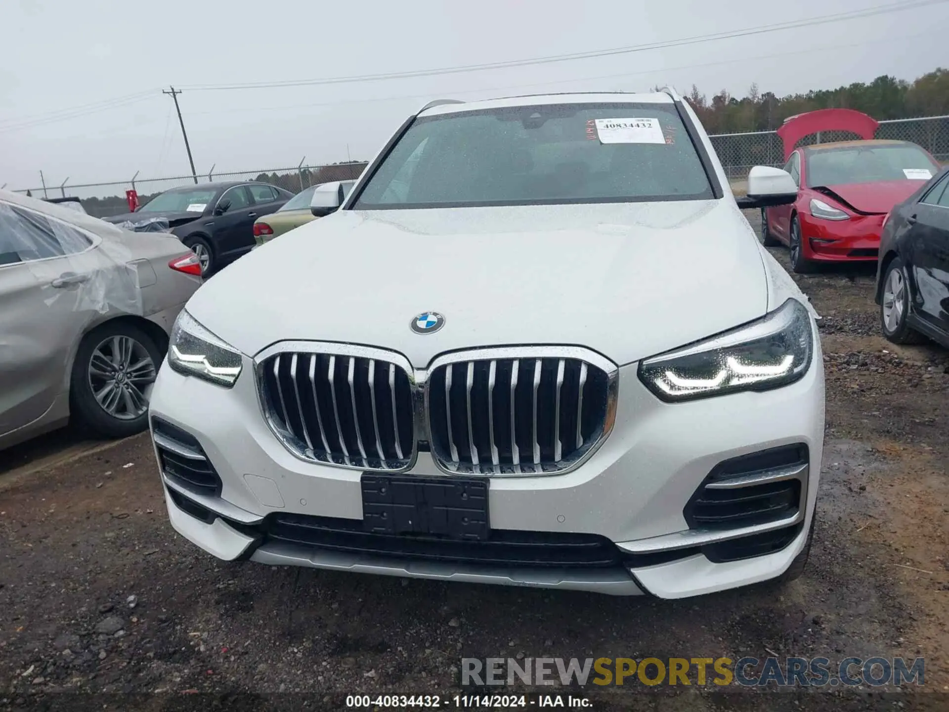 13 fotografías del automóvil dañado 5UXCR6C07P9R98556 BMW X5 2023