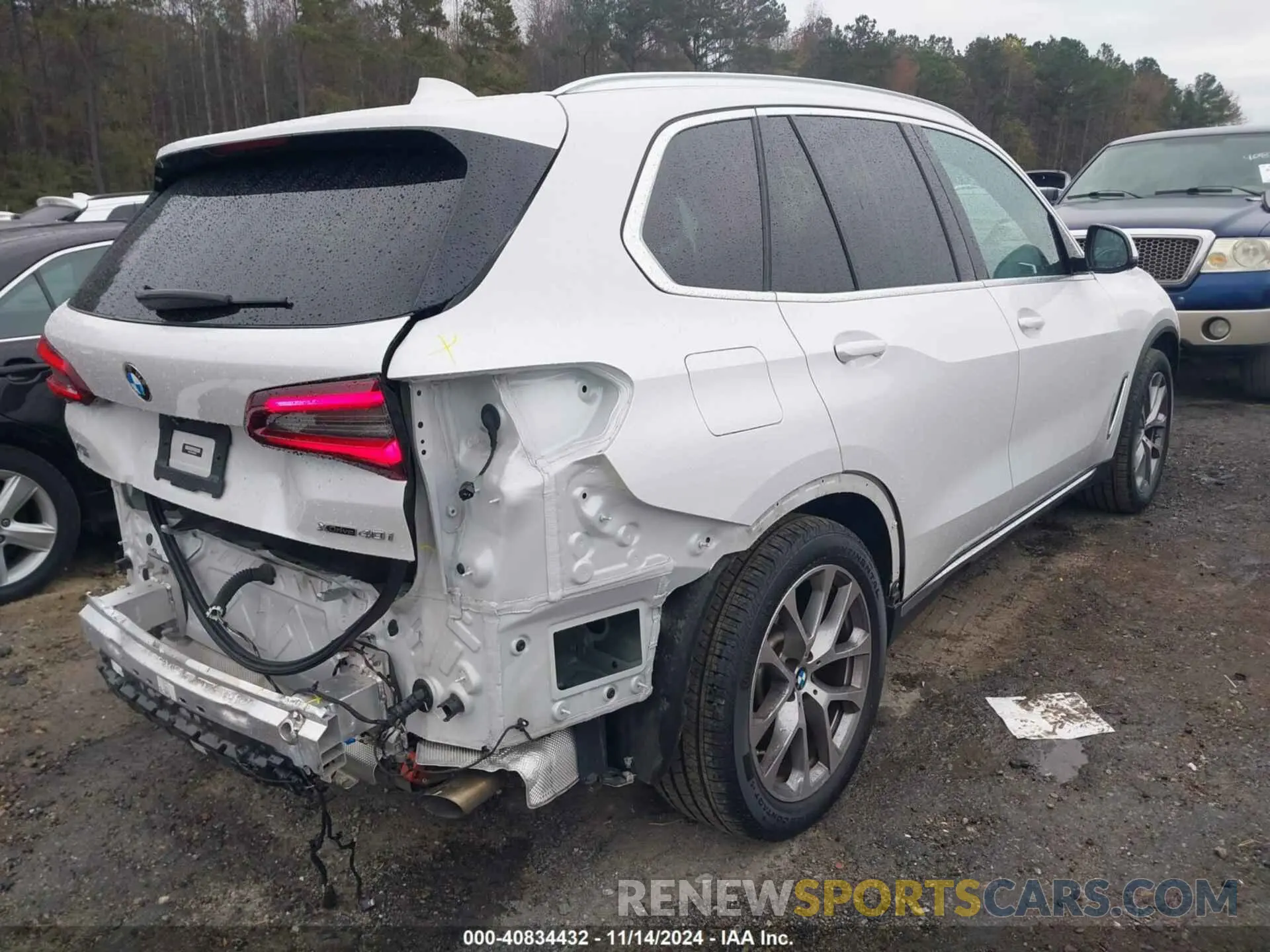 4 fotografías del automóvil dañado 5UXCR6C07P9R98556 BMW X5 2023