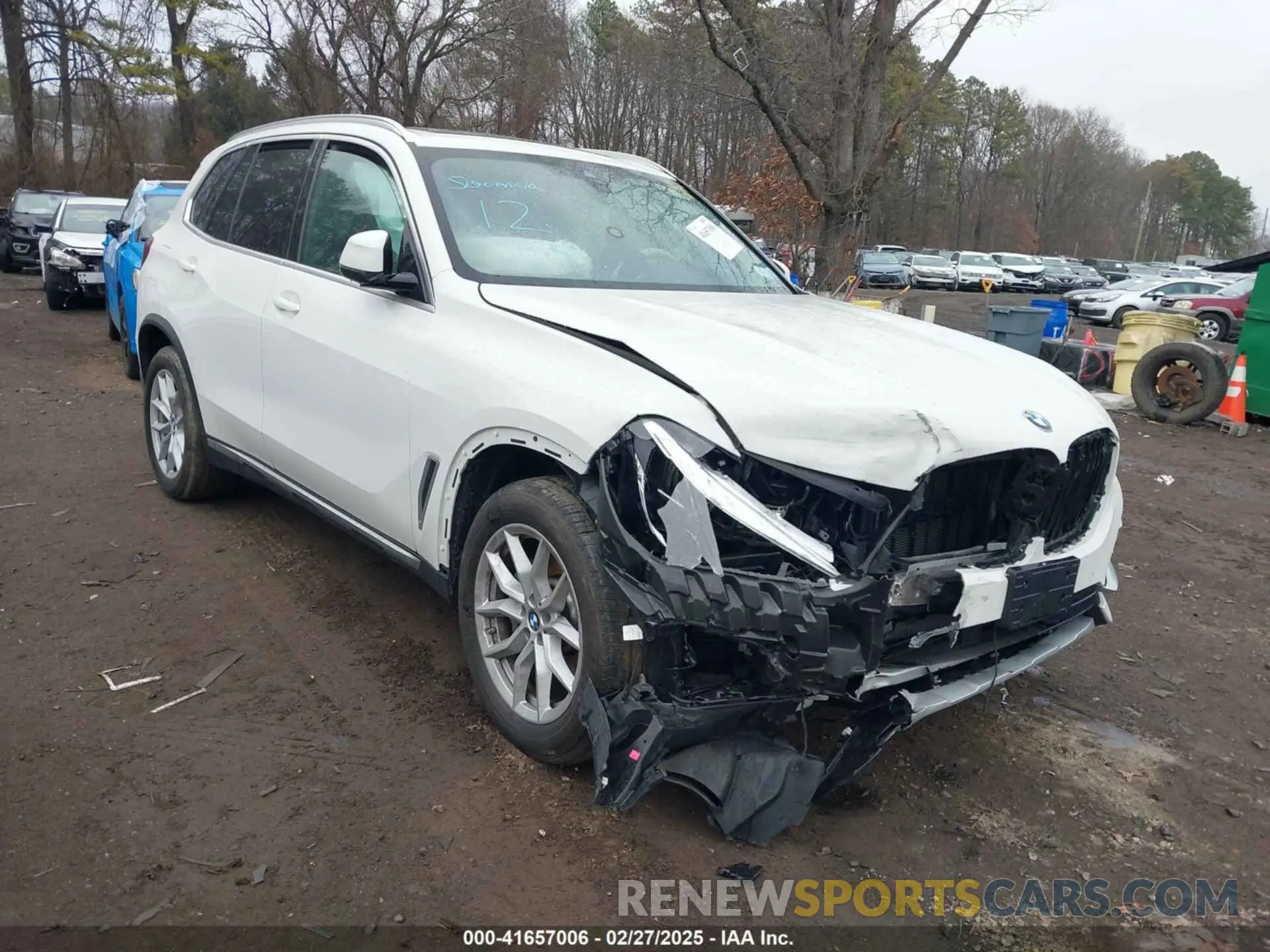 1 fotografías del automóvil dañado 5UXCR6C08P9P06767 BMW X5 2023