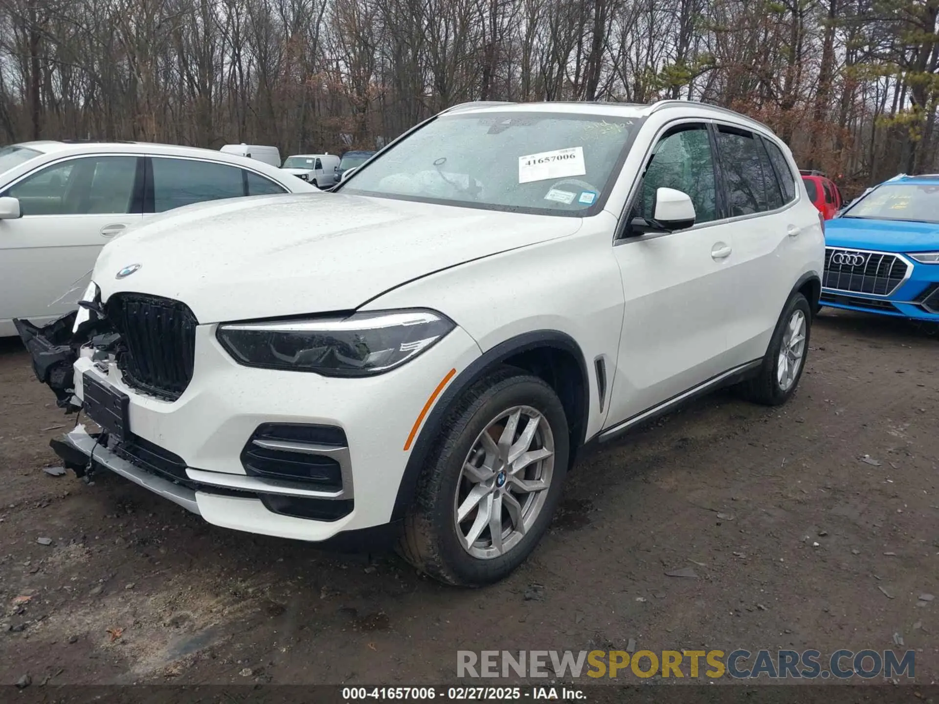 2 fotografías del automóvil dañado 5UXCR6C08P9P06767 BMW X5 2023