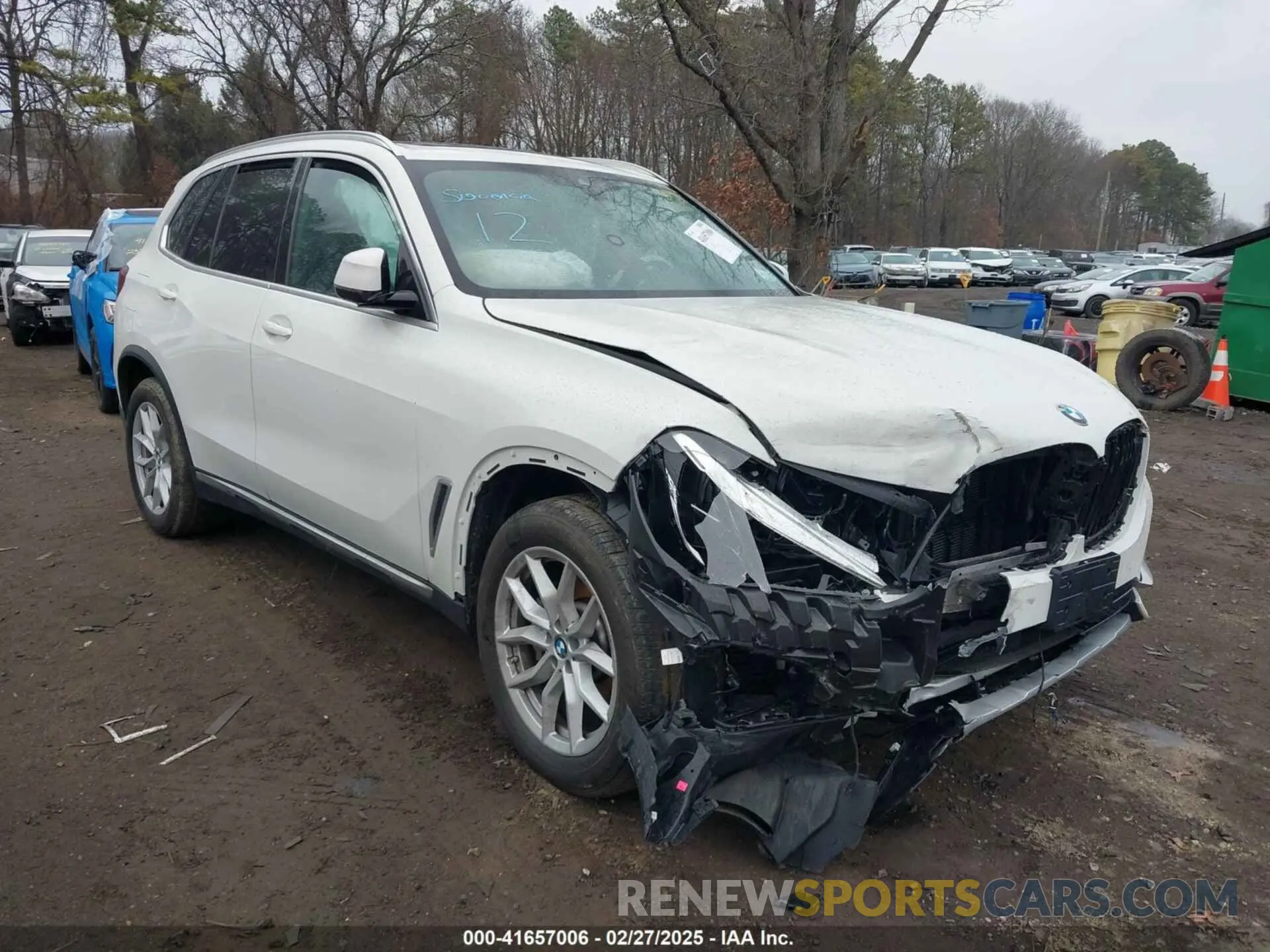6 fotografías del automóvil dañado 5UXCR6C08P9P06767 BMW X5 2023