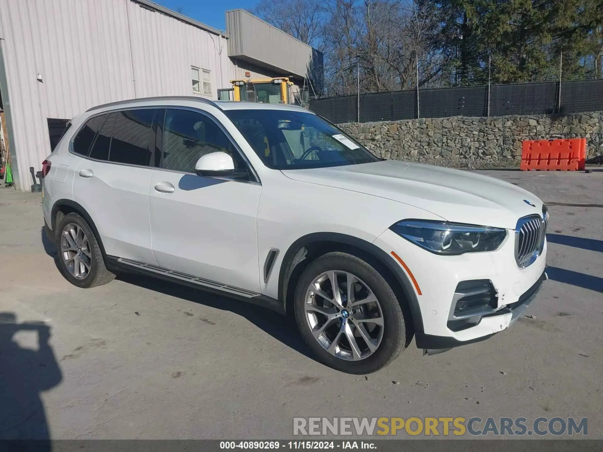 1 fotografías del automóvil dañado 5UXCR6C0XP9P66680 BMW X5 2023