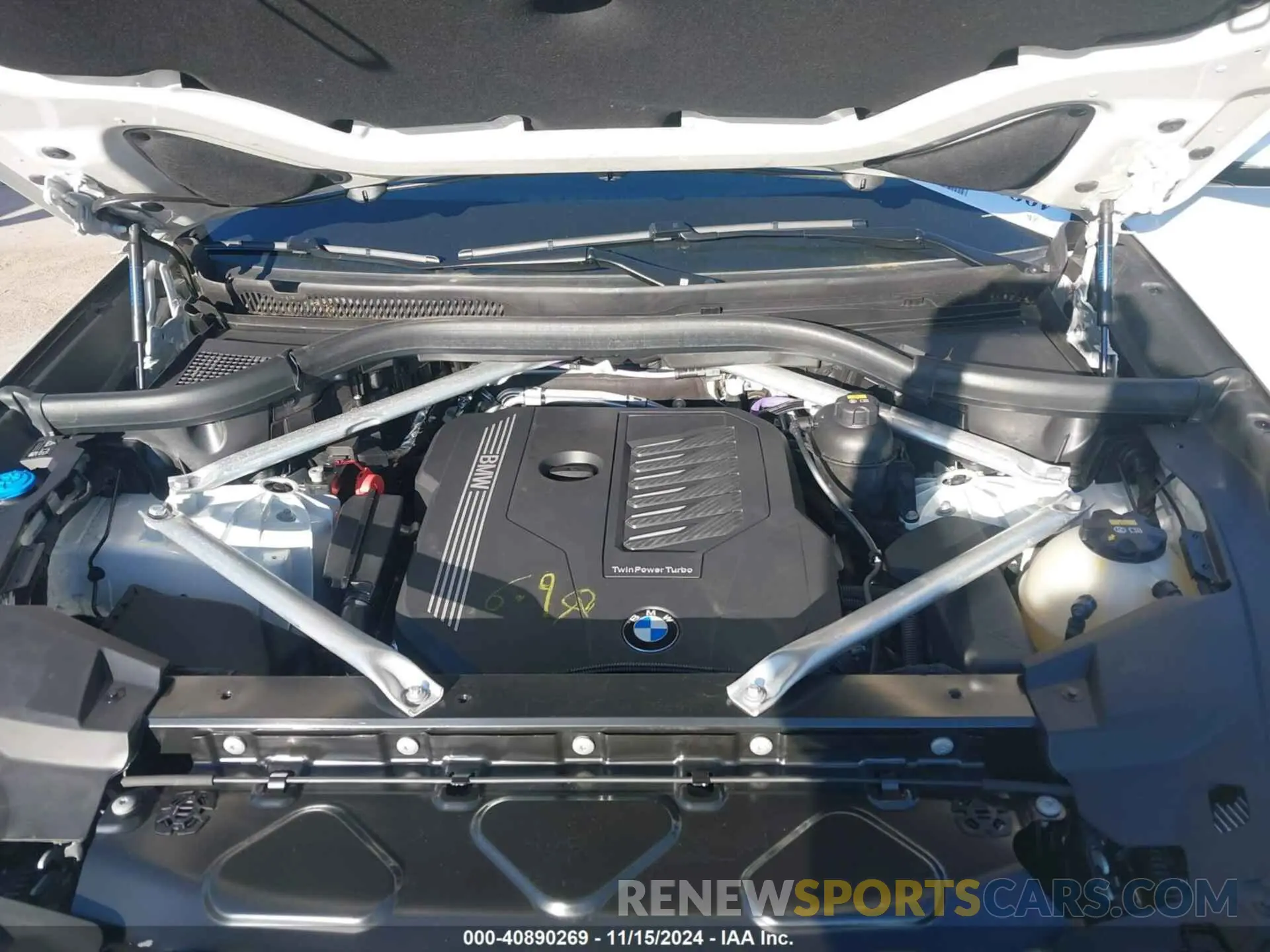 10 fotografías del automóvil dañado 5UXCR6C0XP9P66680 BMW X5 2023