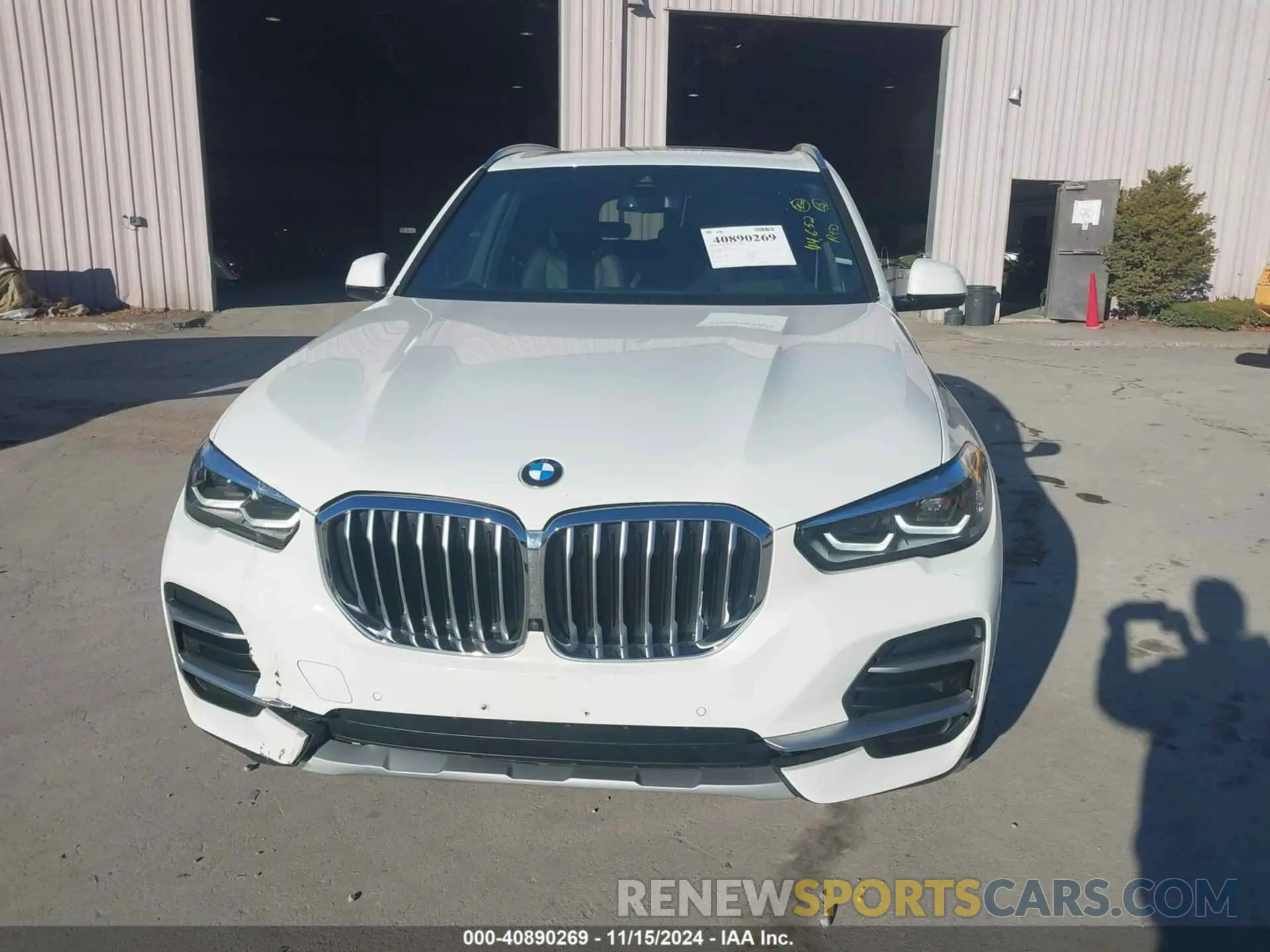 12 fotografías del automóvil dañado 5UXCR6C0XP9P66680 BMW X5 2023