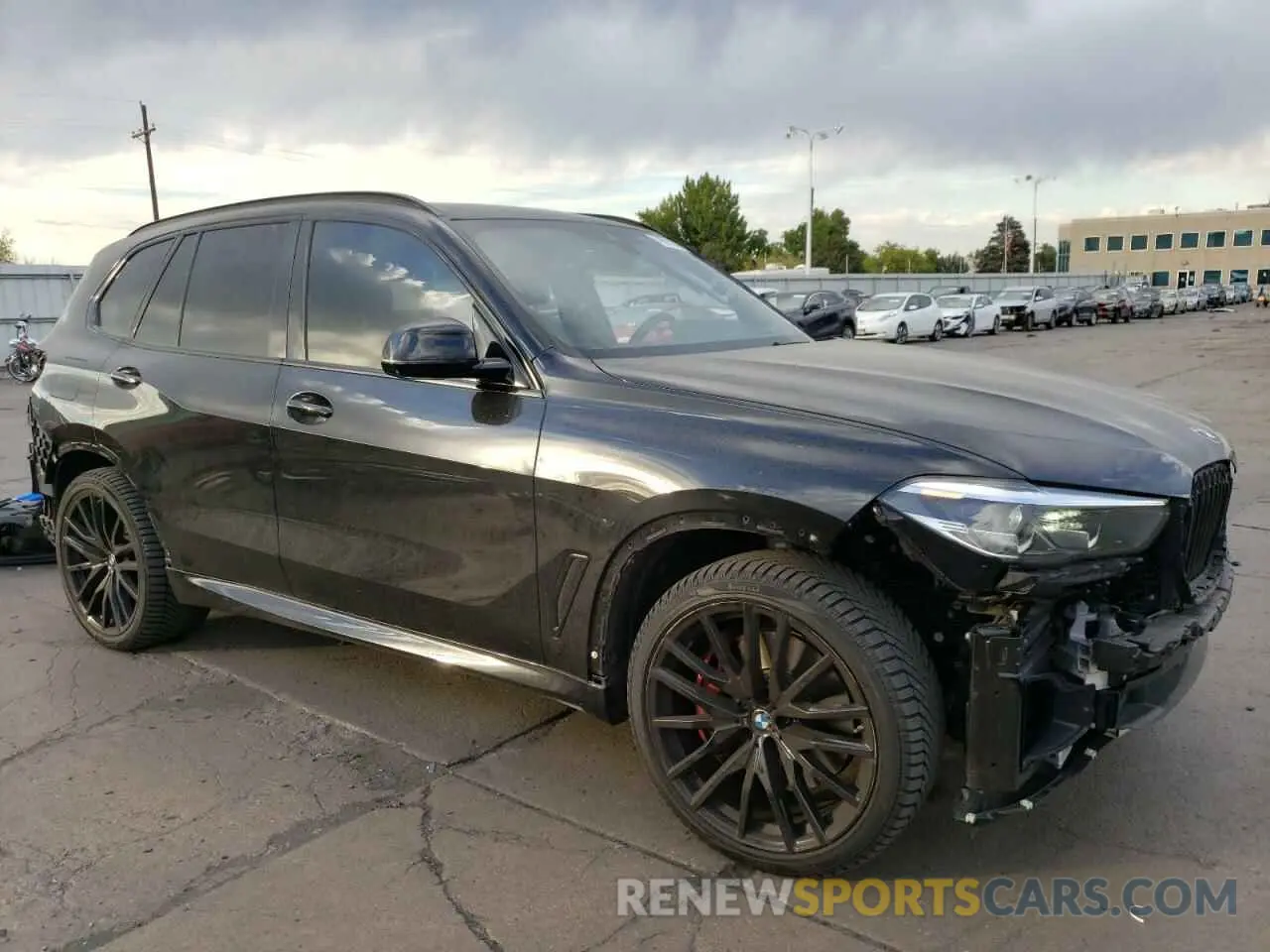 4 fotografías del automóvil dañado 5UXJU4C07P9P54612 BMW X5 2023