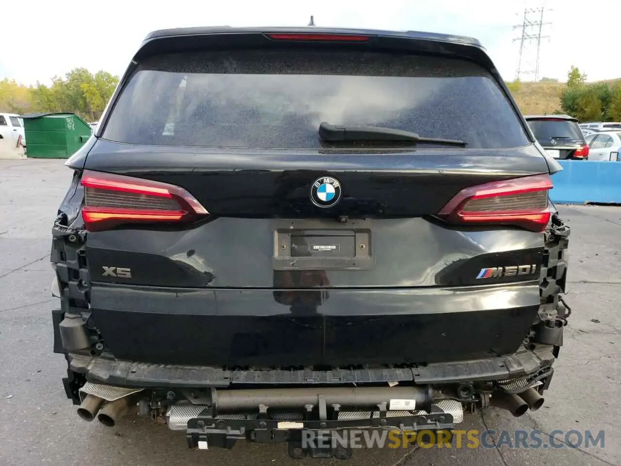 6 fotografías del automóvil dañado 5UXJU4C07P9P54612 BMW X5 2023