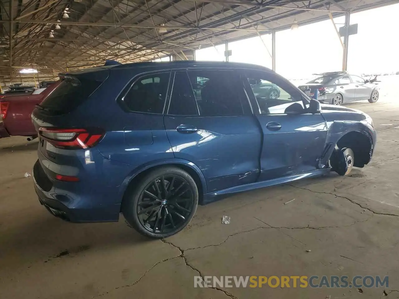 3 fotografías del automóvil dañado 5UXJU4C09P9P85232 BMW X5 2023