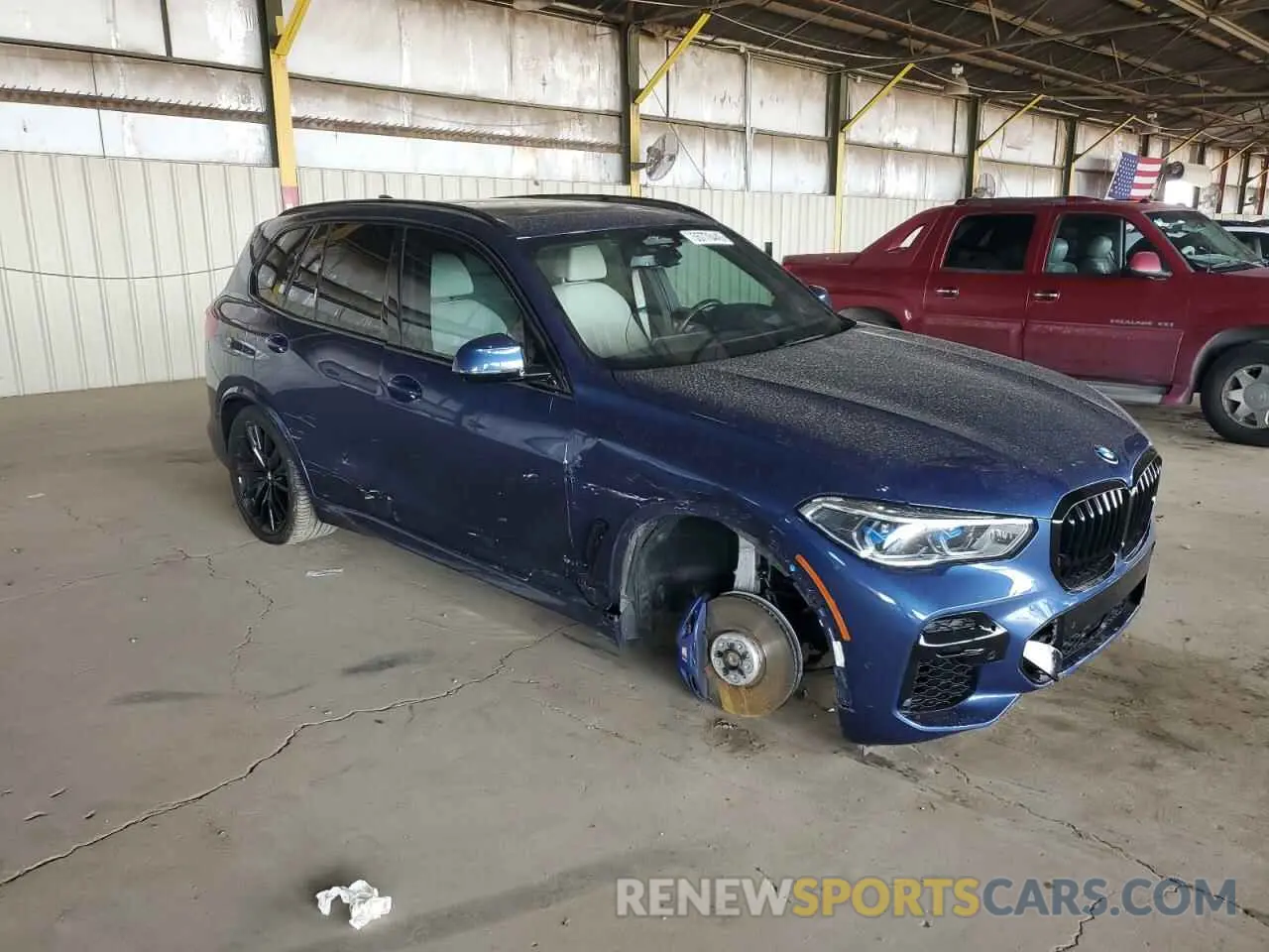 4 fotografías del automóvil dañado 5UXJU4C09P9P85232 BMW X5 2023