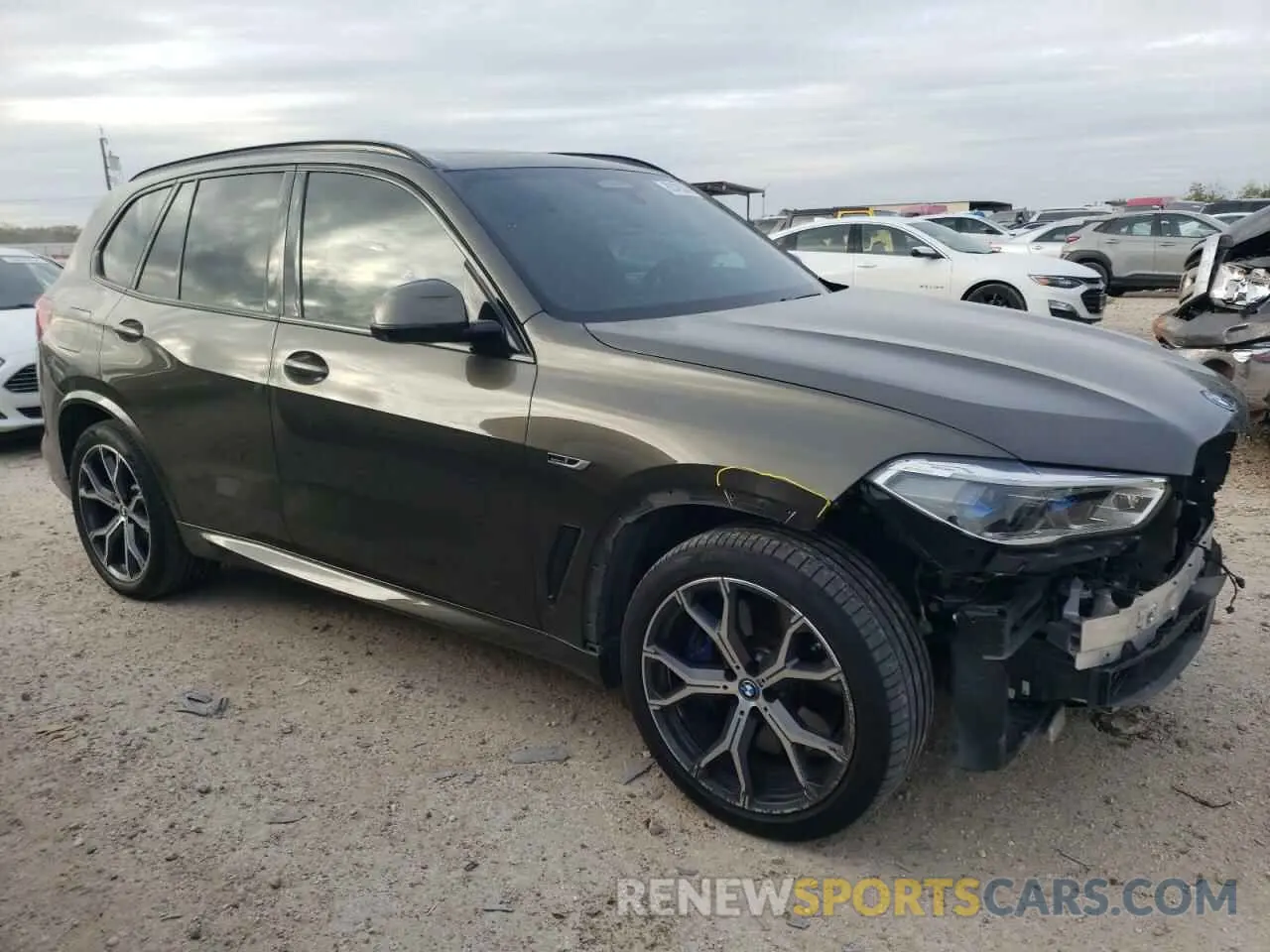 4 fotografías del automóvil dañado 5UXTA6C00P9P23148 BMW X5 2023