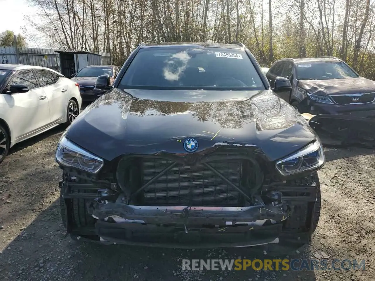 5 fotografías del automóvil dañado 5UXTA6C02P9R04073 BMW X5 2023