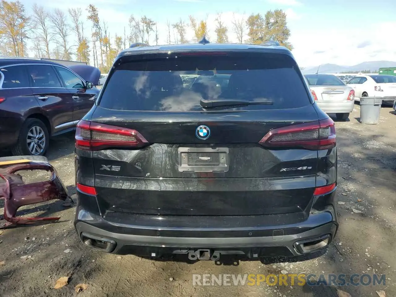 6 fotografías del automóvil dañado 5UXTA6C02P9R04073 BMW X5 2023