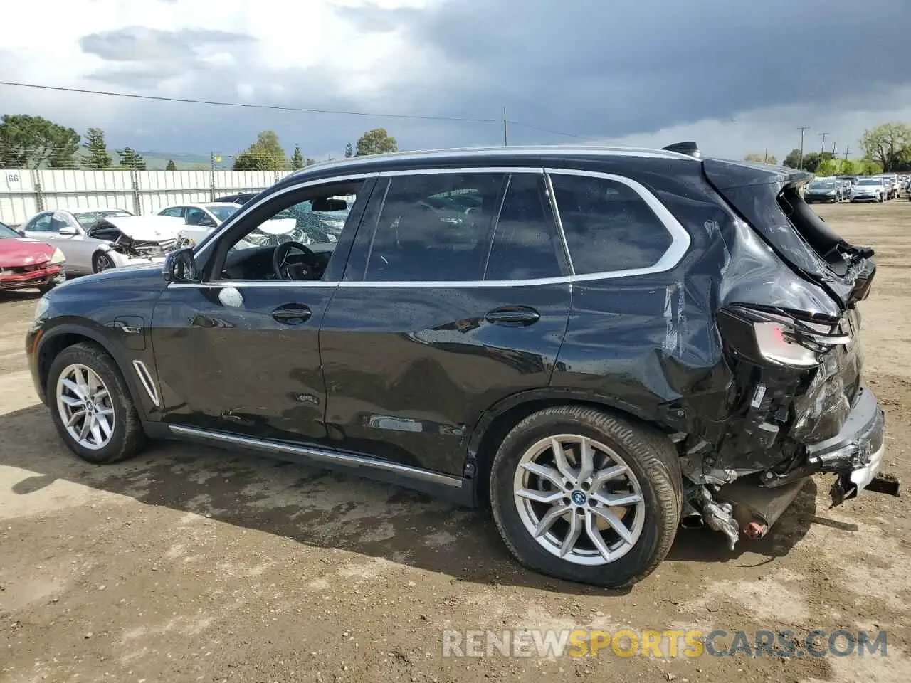 2 fotografías del automóvil dañado 5UXTA6C03P9N47003 BMW X5 2023