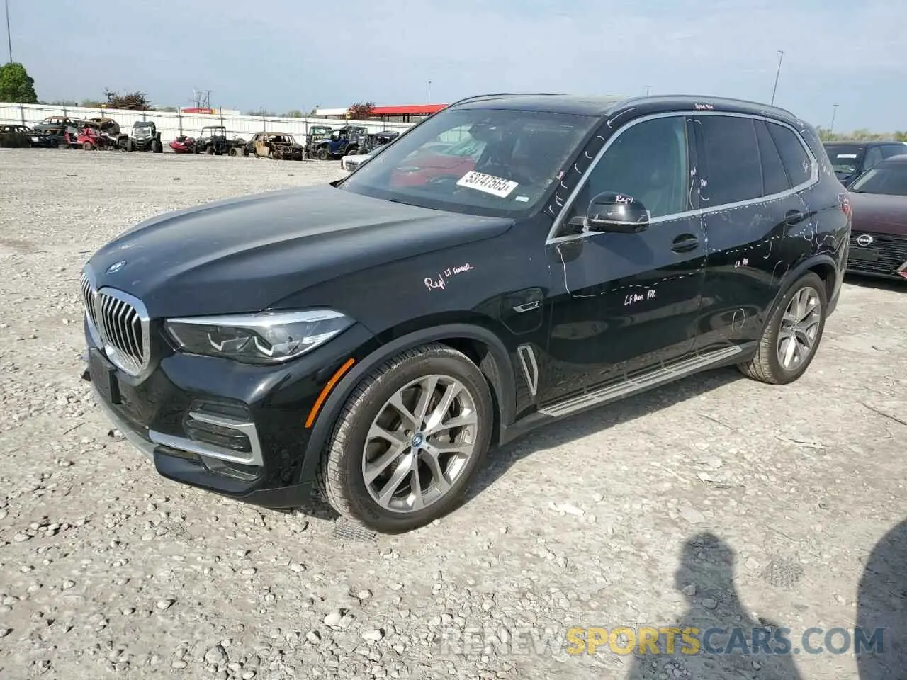 1 fotografías del automóvil dañado 5UXTA6C03P9P26996 BMW X5 2023