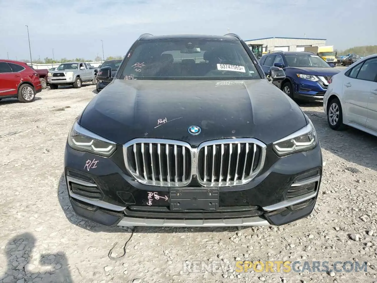 5 fotografías del automóvil dañado 5UXTA6C03P9P26996 BMW X5 2023