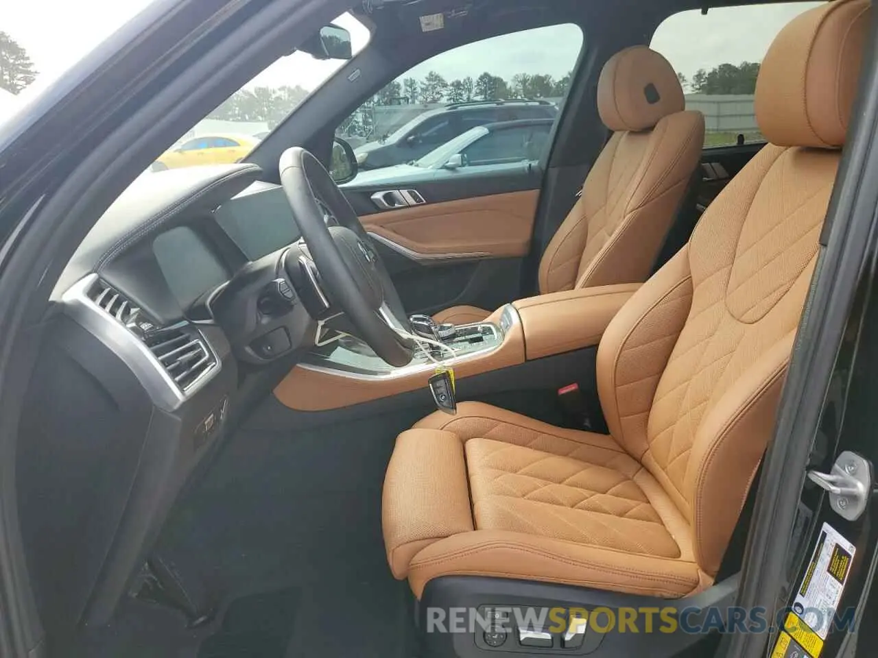 7 fotografías del automóvil dañado 5UXTA6C07P9P85274 BMW X5 2023